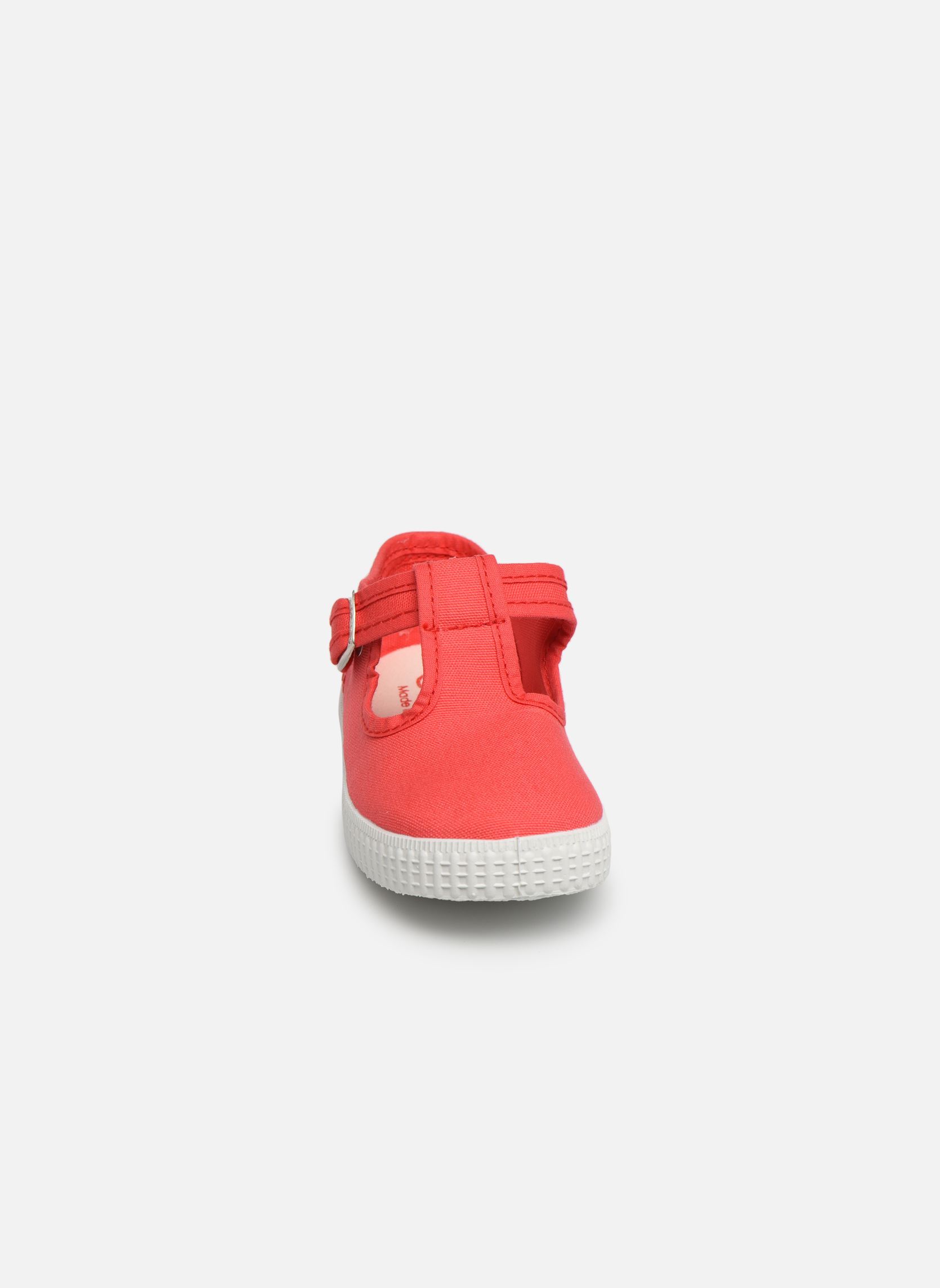 Niedrige Sneaker Foliv mädchen rot Cienta Niedrige Sneaker Foliv mädchen rot CORAL-00006