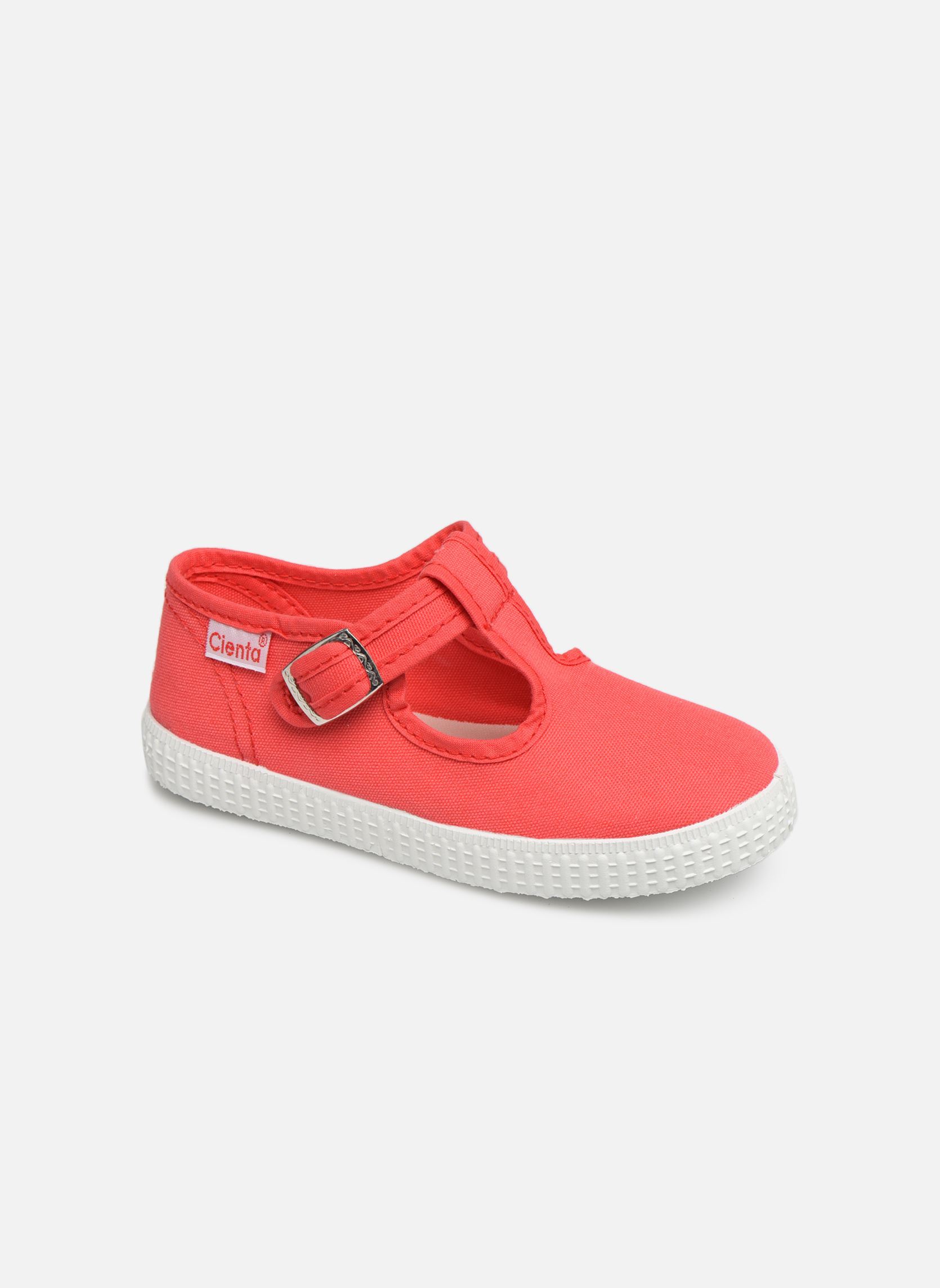 Niedrige Sneaker Foliv mädchen rot Cienta Niedrige Sneaker Foliv mädchen rot CORAL-00006