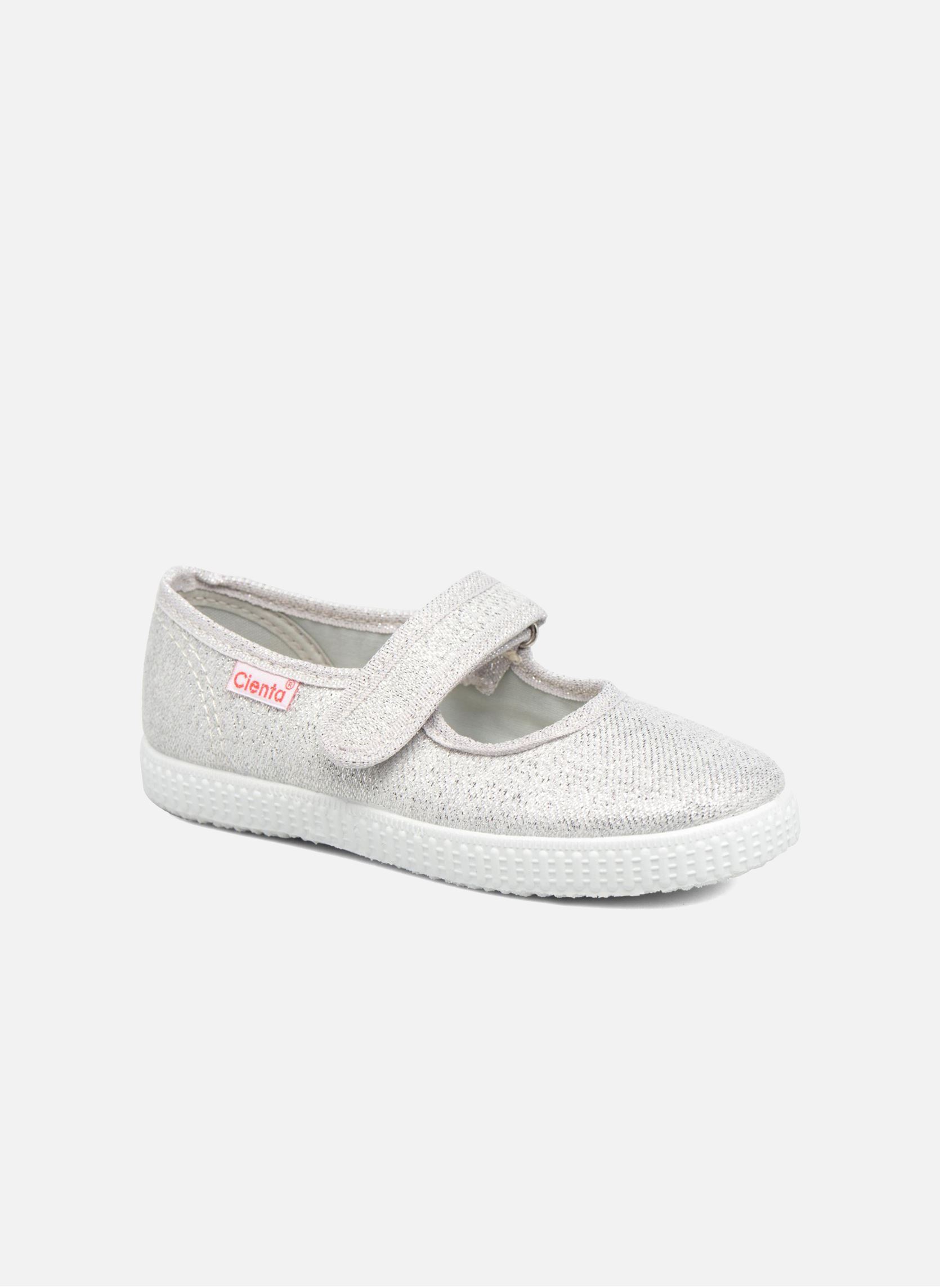 Niedrige Sneaker Darwina mädchen silber Cienta Niedrige Sneaker Darwina mädchen silber ARGENT-01326