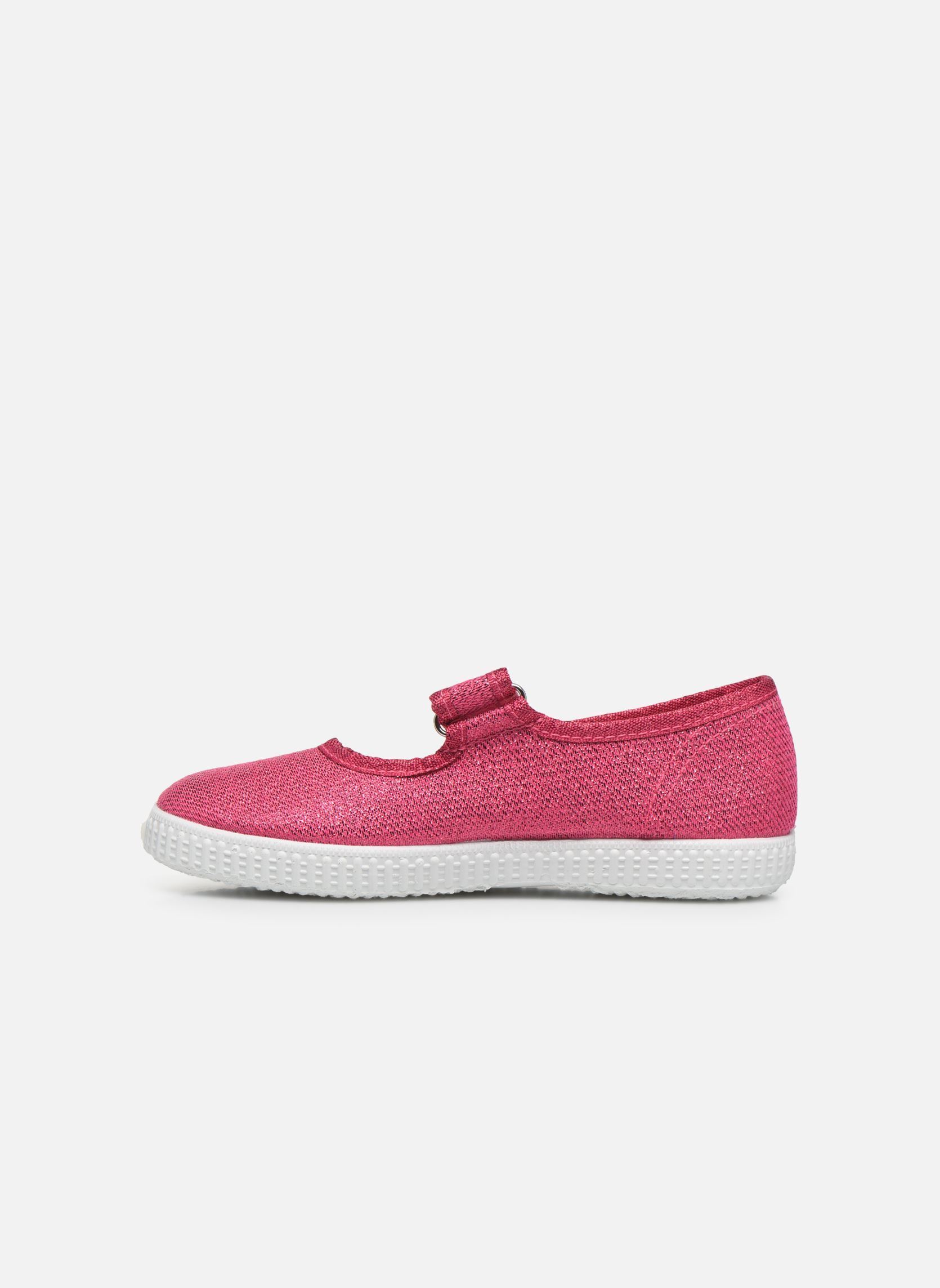 Baskets basses Darwina fille rose Cienta Baskets basses Darwina fille rose FUSHIA PAILLETES-01312