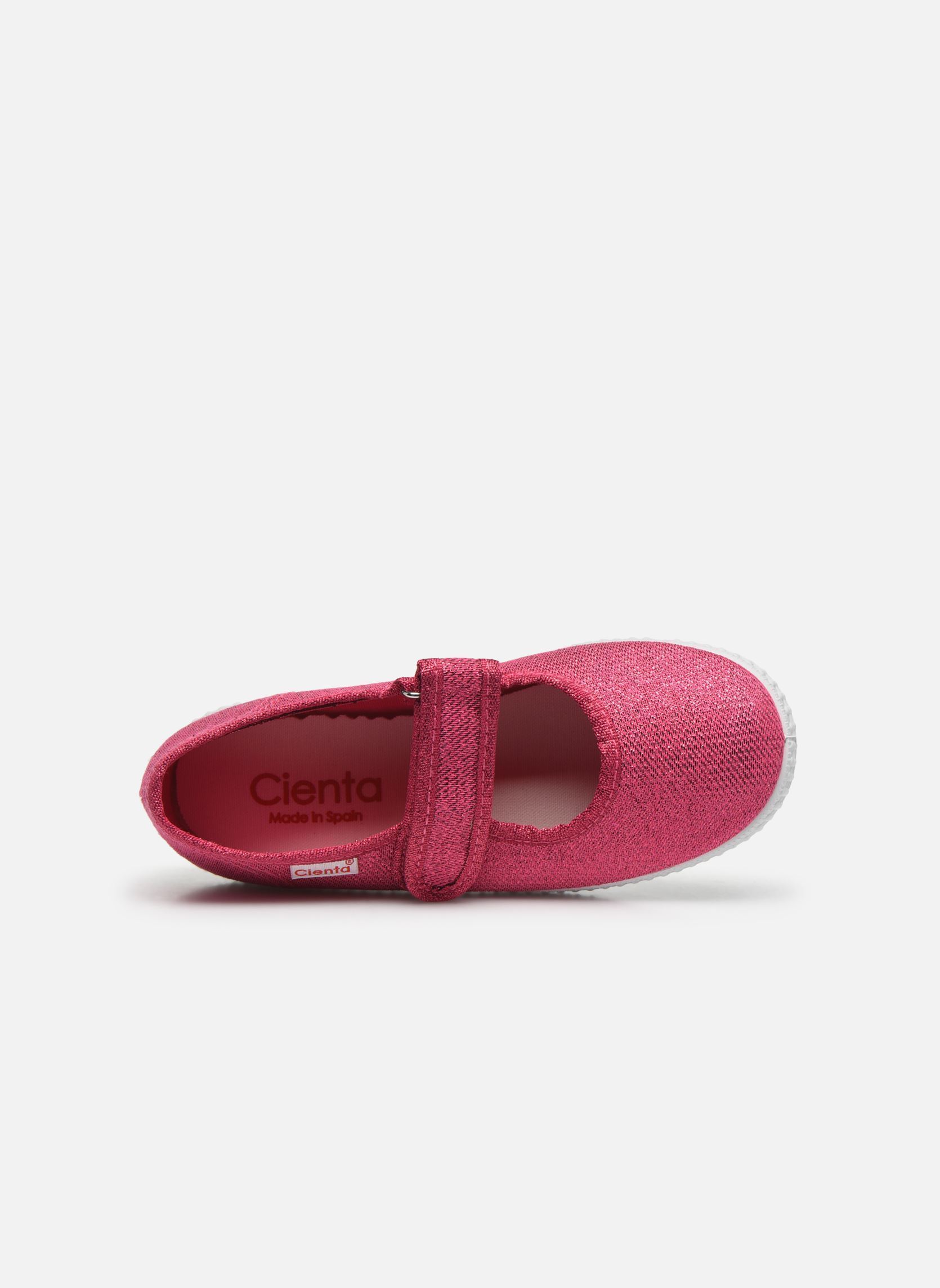 Baskets basses Darwina fille rose Cienta Baskets basses Darwina fille rose FUSHIA PAILLETES-01312