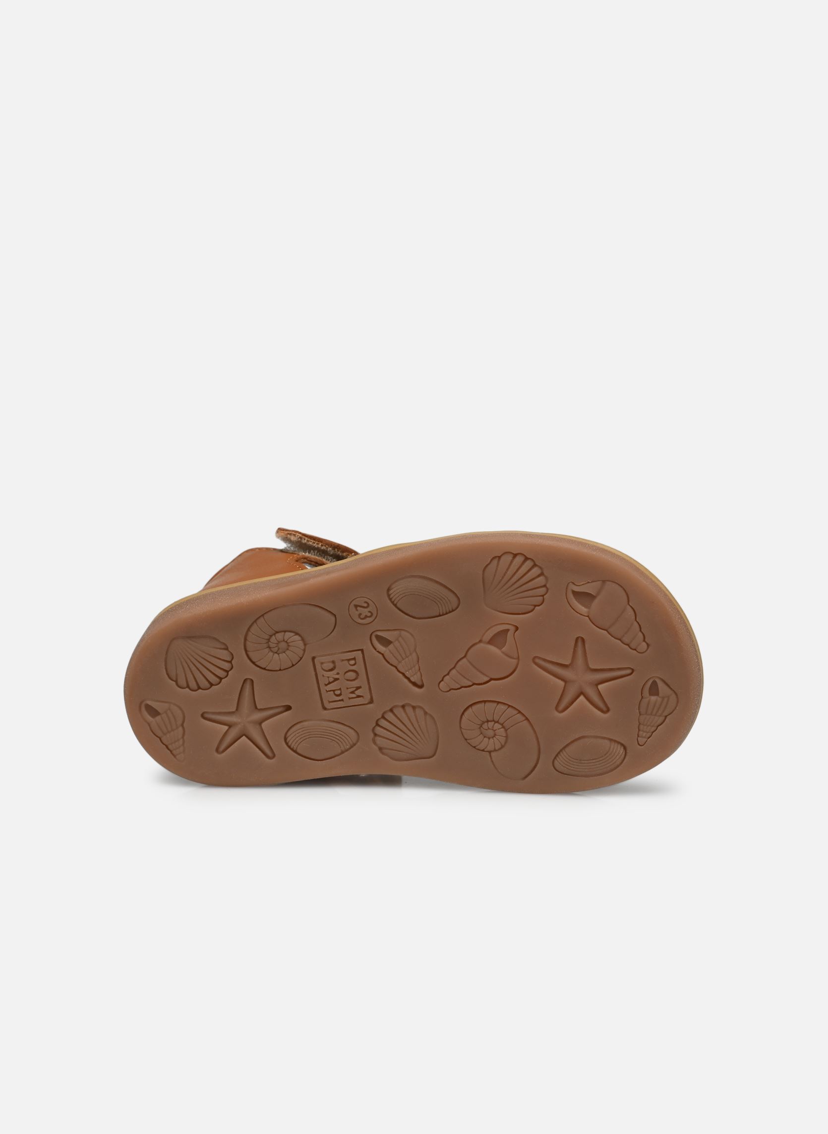 Sandalen Poppy Tresse meisjes bruin Pom d Api Sandalen Poppy Tresse meisjes bruin CAMEL