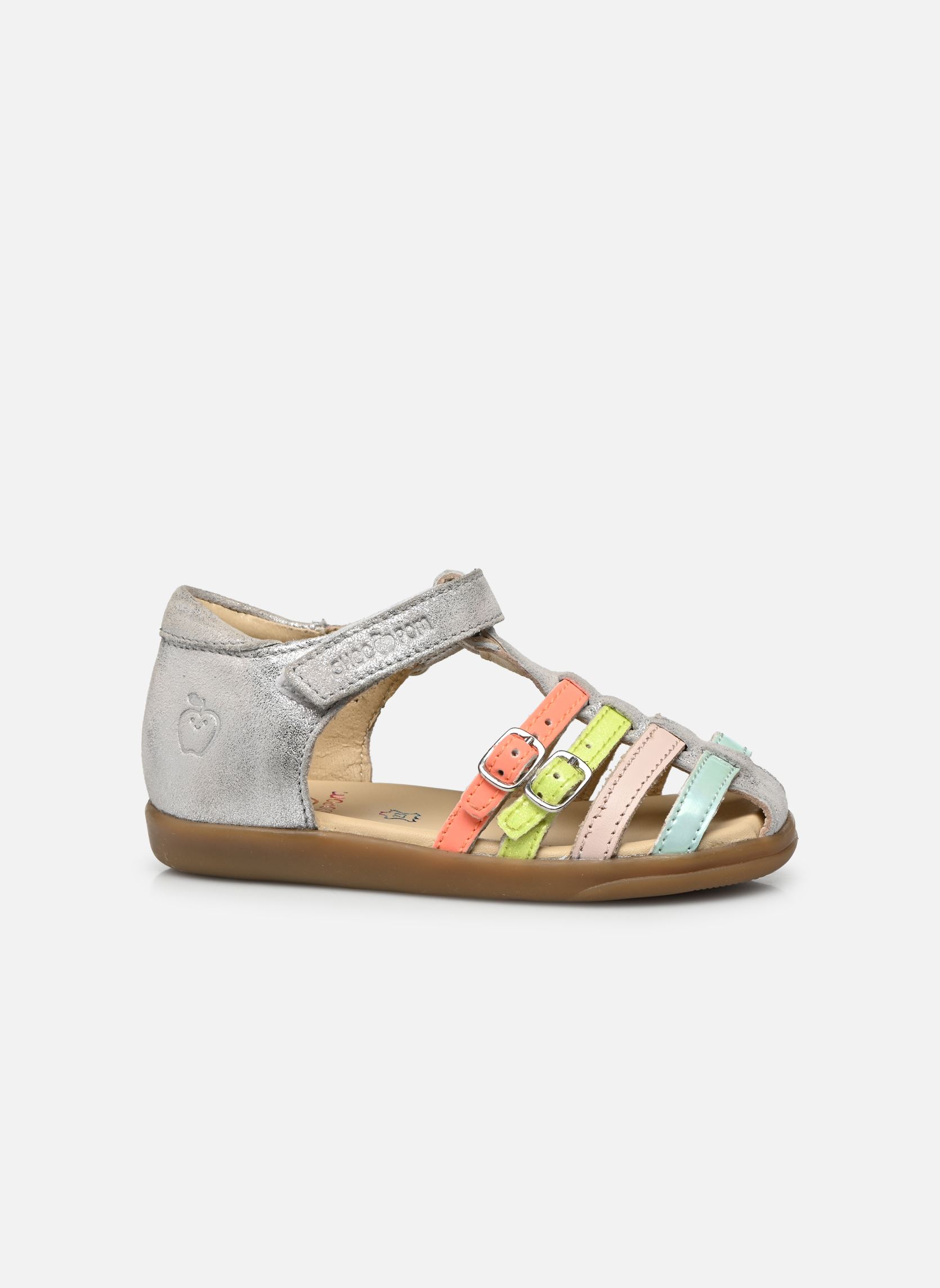 Sandalias Pika Spart niña plata Shoo Pom Sandalias Pika Spart niña plata SILVER - MULTI PASTEL 22