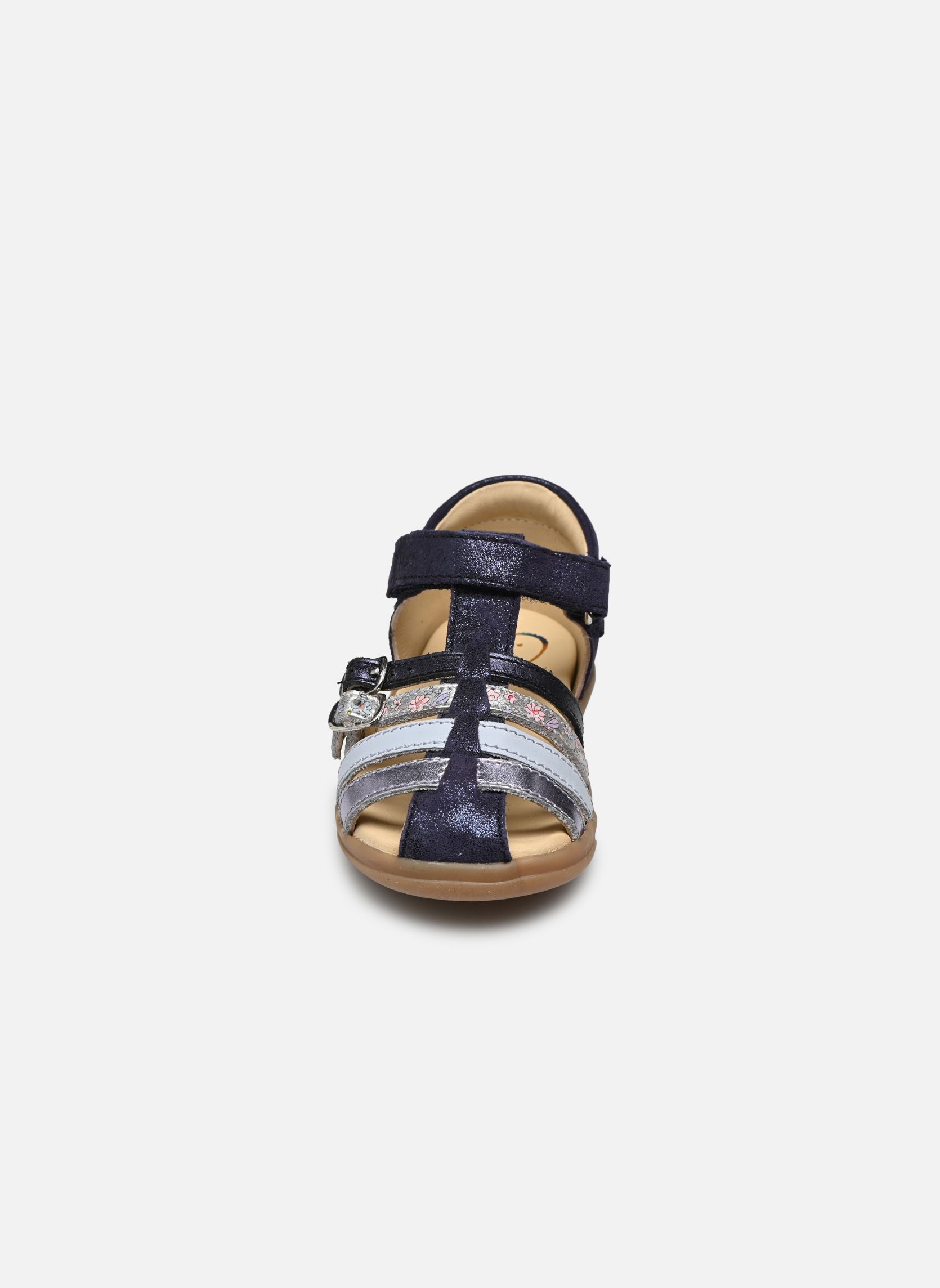 Sandalen Pika Spart meisjes blauw Shoo Pom Sandalen Pika Spart meisjes blauw NAVY - CIEL - LILAS