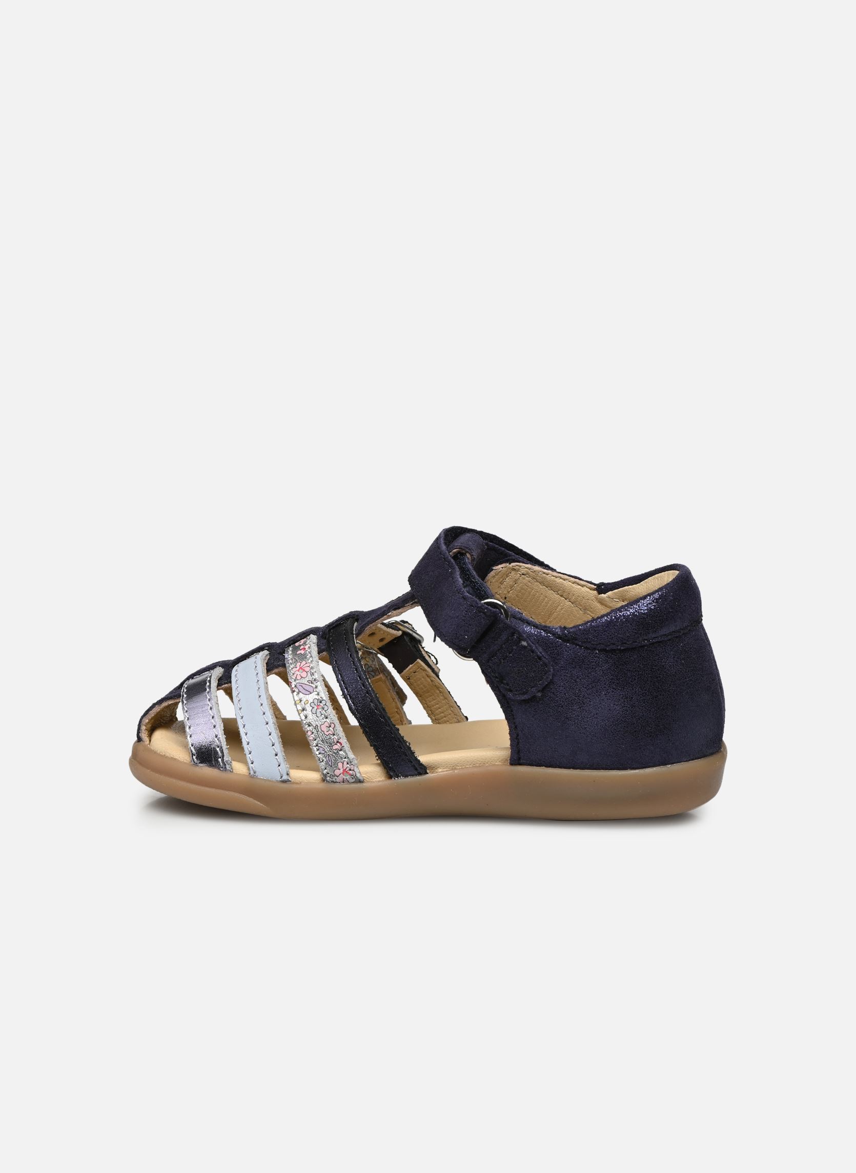 Sandalen Pika Spart meisjes blauw Shoo Pom Sandalen Pika Spart meisjes blauw NAVY - CIEL - LILAS