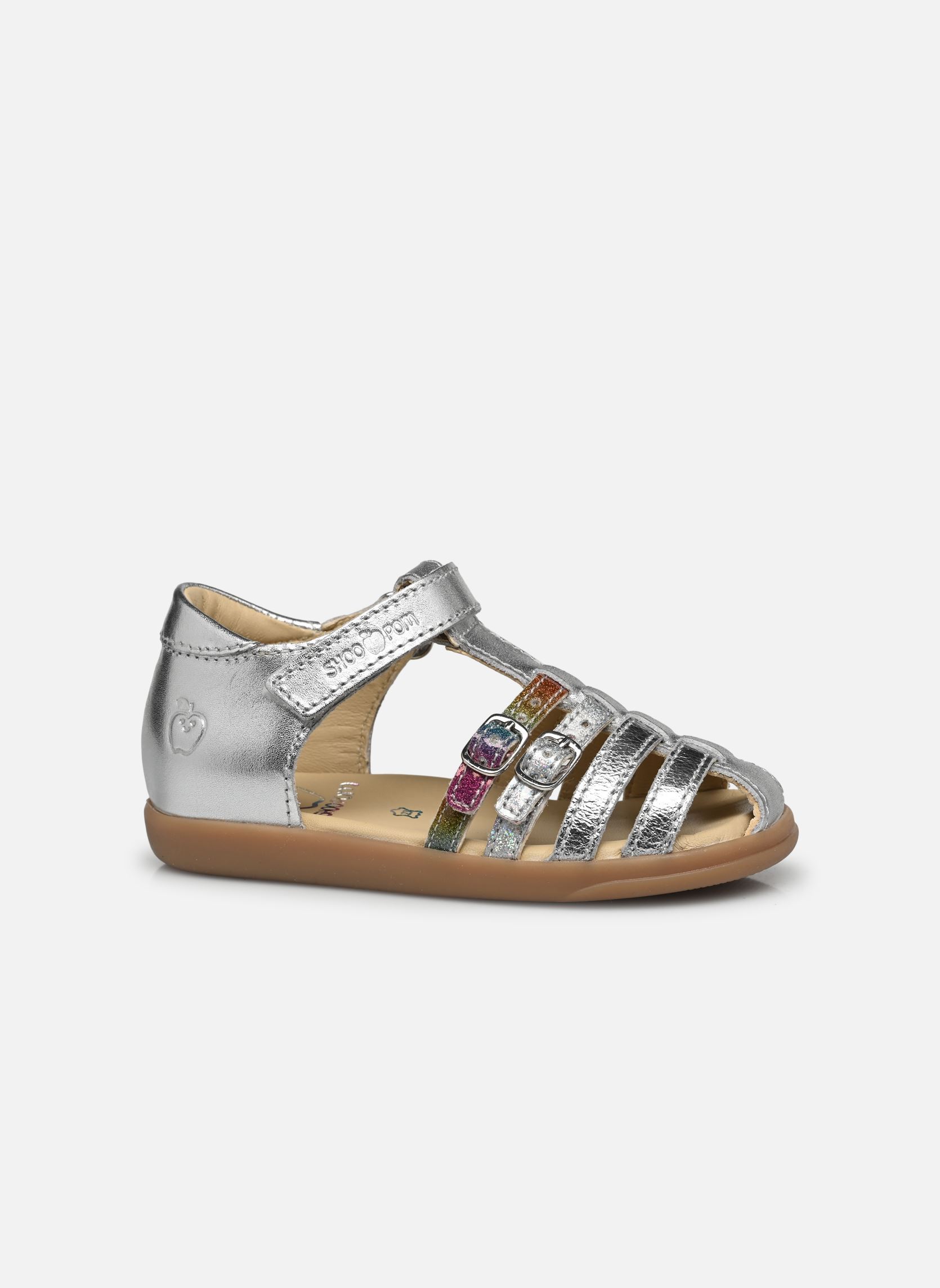 Sandalen Pika Spart mädchen silber Shoo Pom Sandalen Pika Spart mädchen silber SILVER