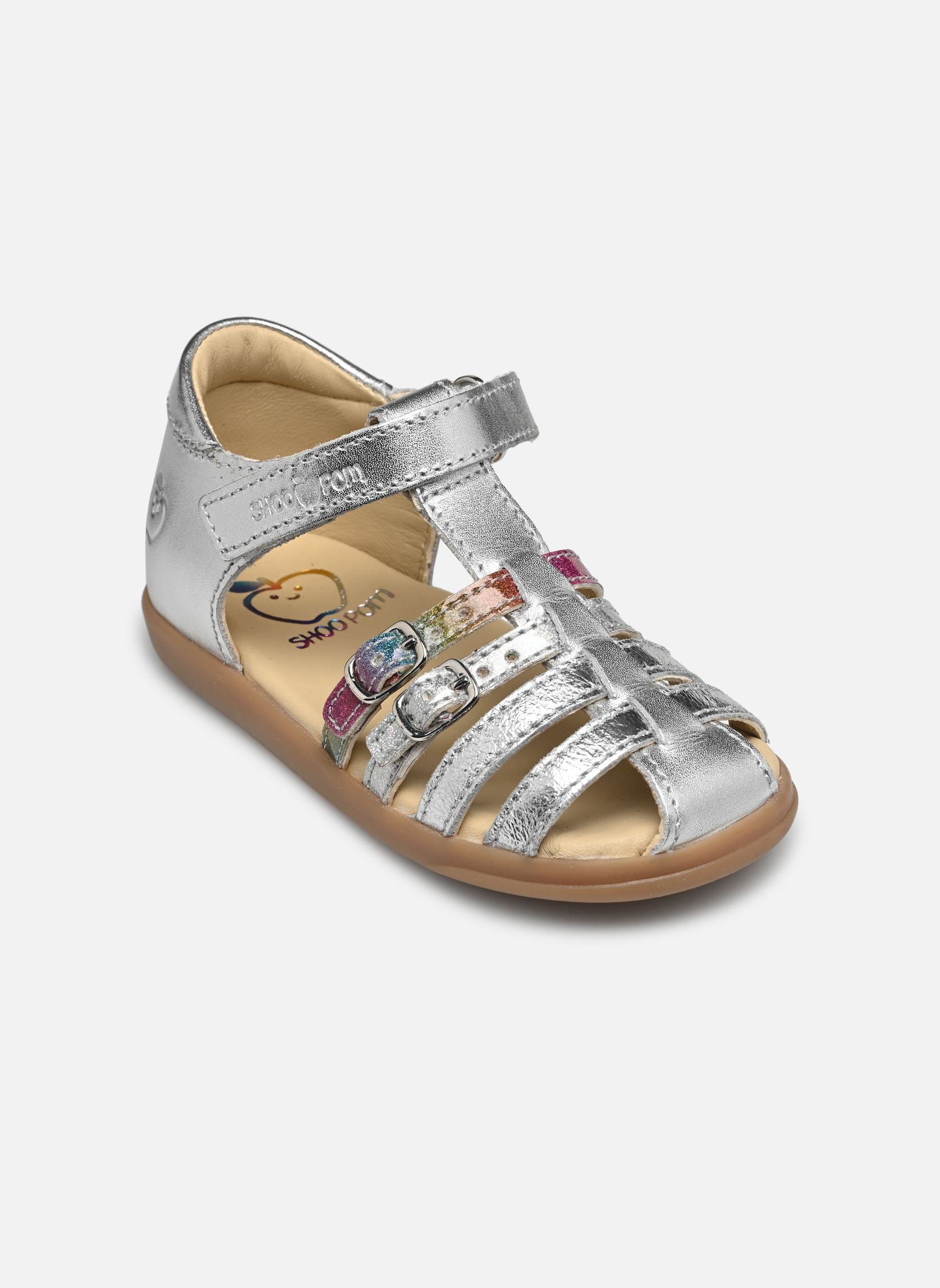 Sandalen Pika Spart mädchen silber Shoo Pom Sandalen Pika Spart mädchen silber SILVER