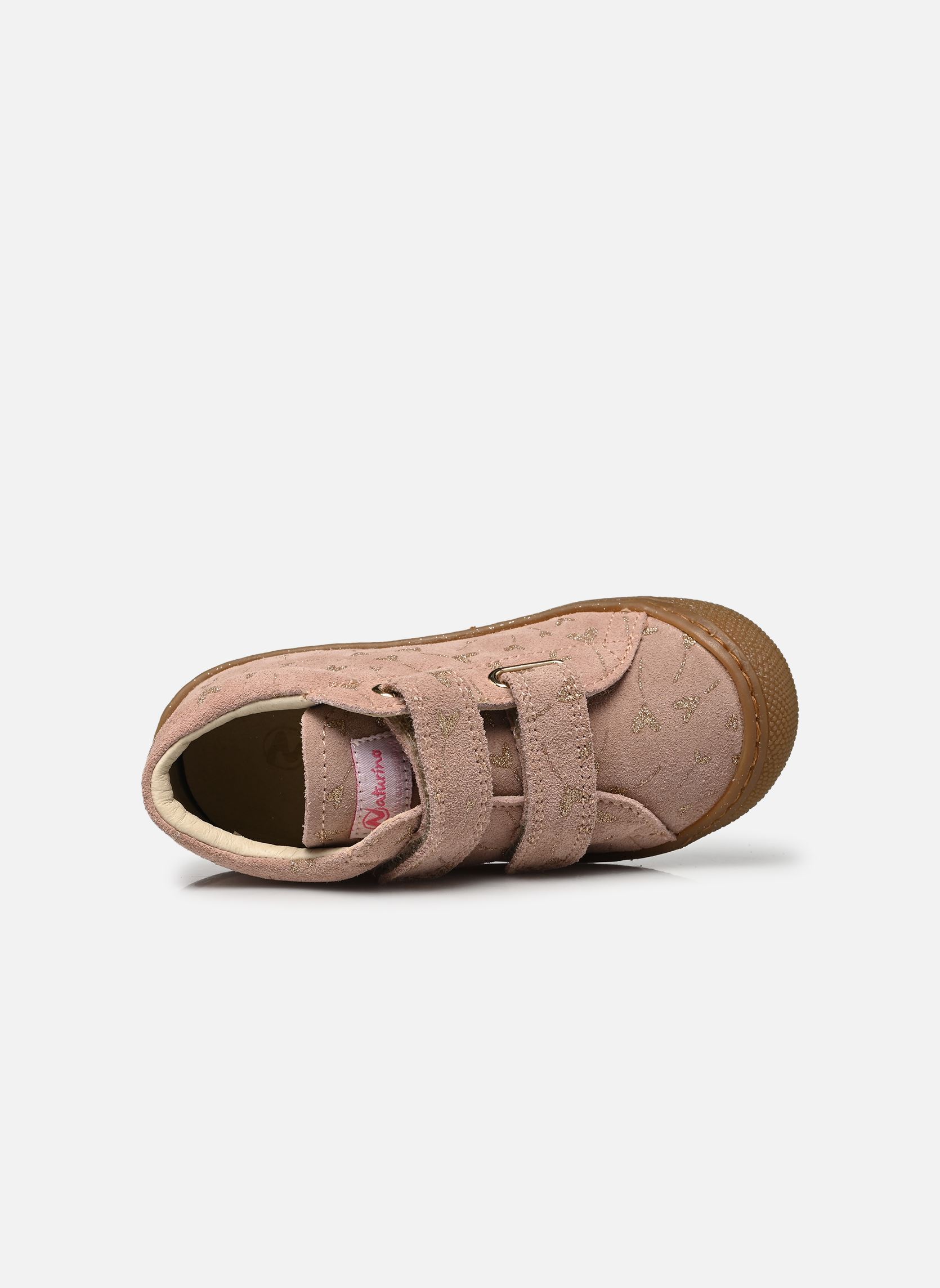 Schuhe für die ersten Schritte Cocoon VL mädchen rosa Naturino Schuhe für die ersten Schritte Cocoon VL mädchen rosa PR.GLITTER FLOWER HEART ROSE P