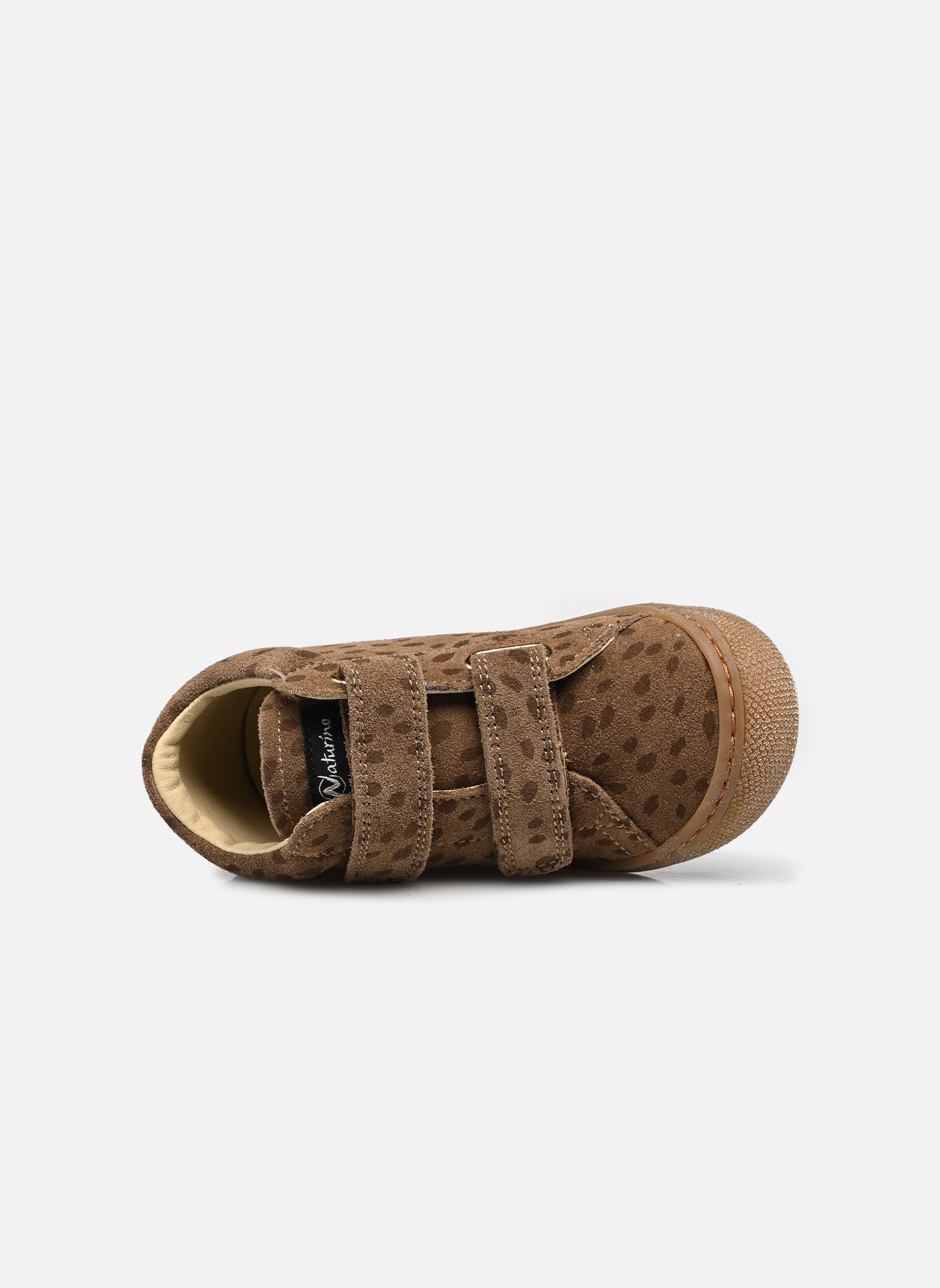 Chaussures premiers pas Cocoon VL fille marron Naturino Chaussures premiers pas Cocoon VL fille marron PR.CERBIATTO LIGHT BROWN BROWN
