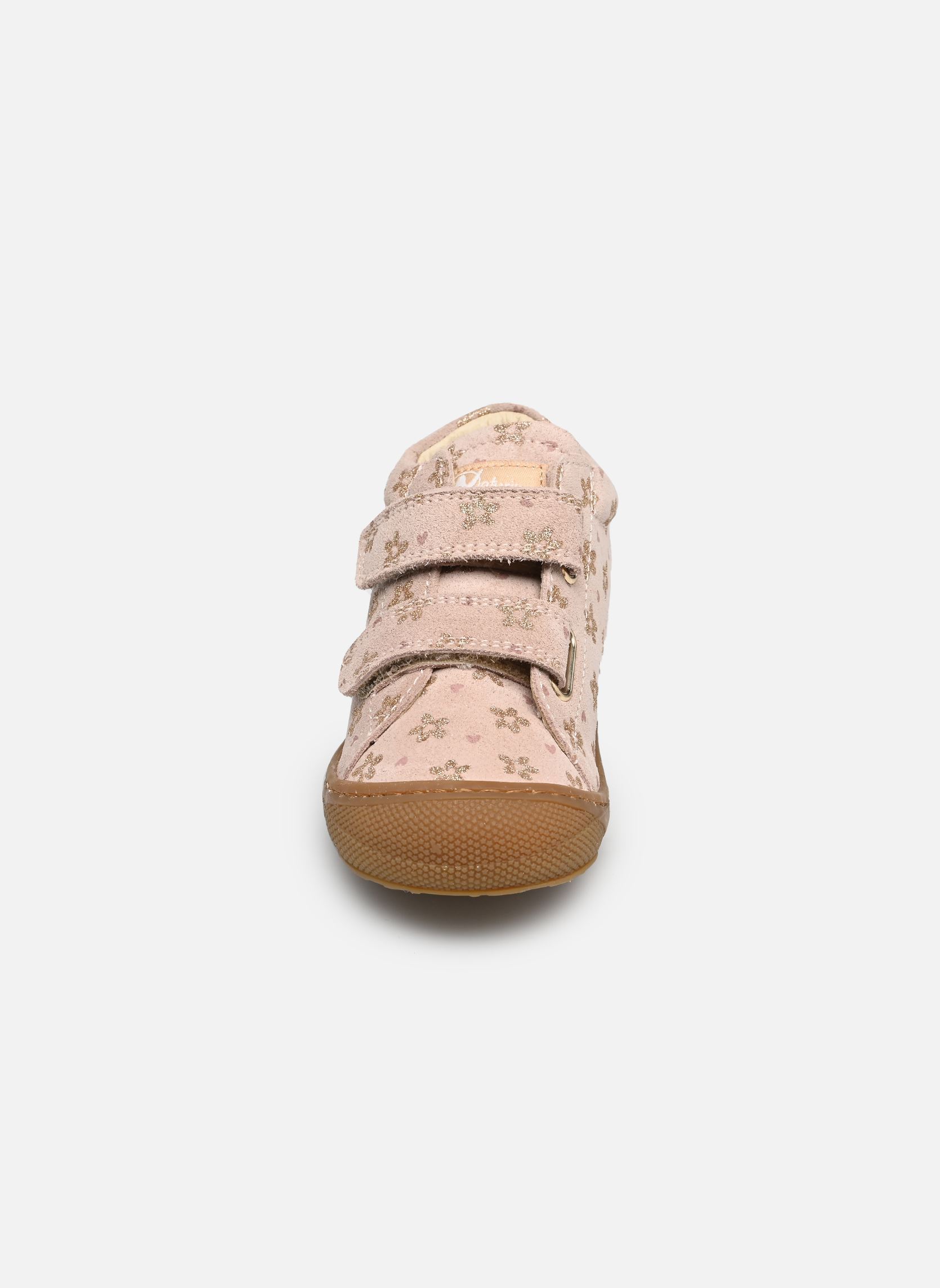 Chaussures premiers pas Cocoon VL fille rose Naturino Chaussures premiers pas Cocoon VL fille rose PR.GLITTER JASMINE CIPRIA PLAT