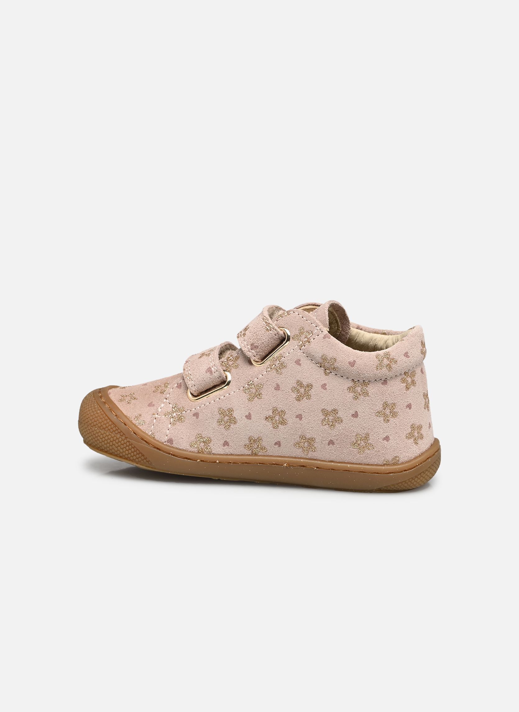 Chaussures premiers pas Cocoon VL fille rose Naturino Chaussures premiers pas Cocoon VL fille rose PR.GLITTER JASMINE CIPRIA PLAT