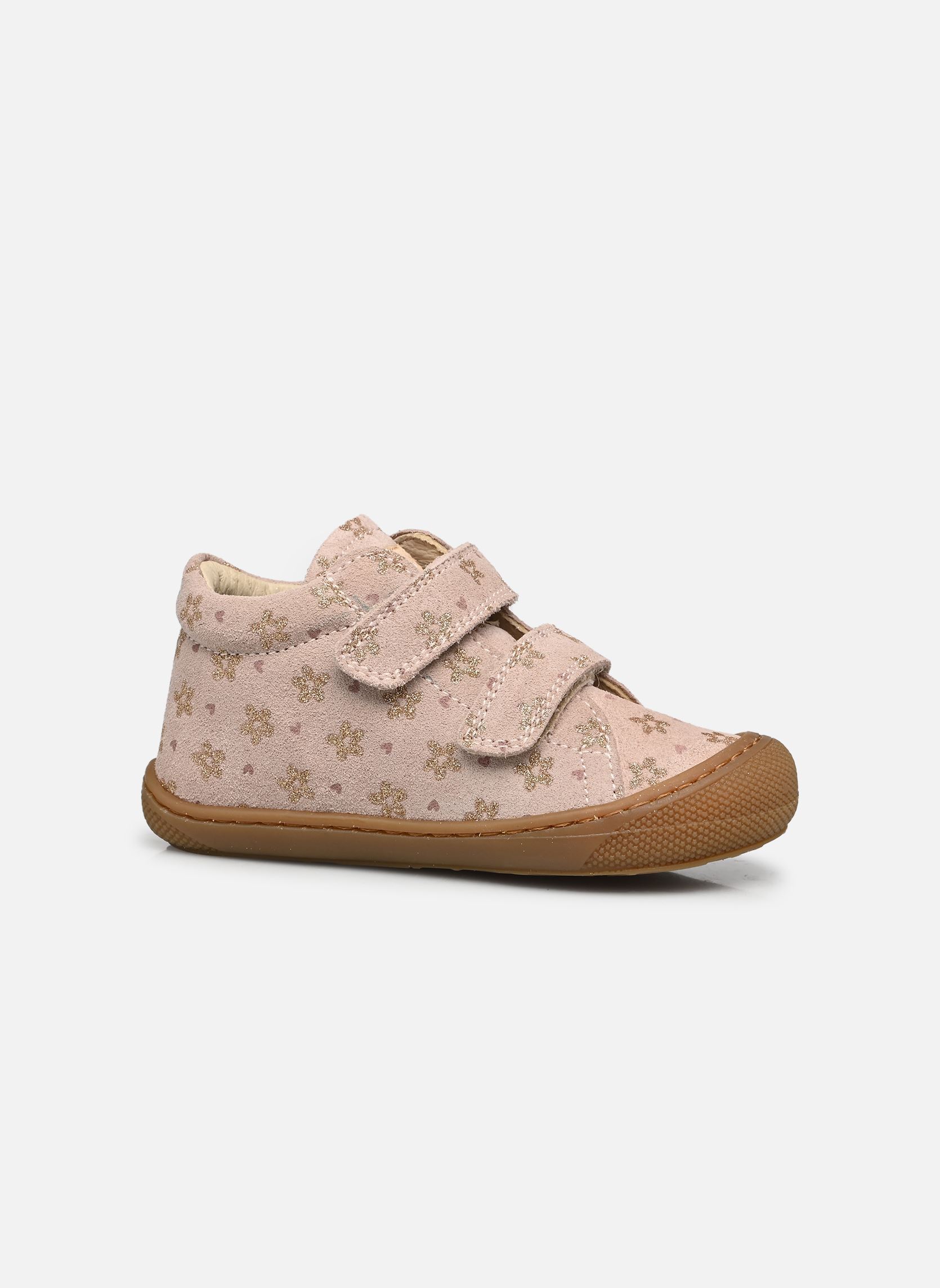 Chaussures premiers pas Cocoon VL fille rose Naturino Chaussures premiers pas Cocoon VL fille rose PR.GLITTER JASMINE CIPRIA PLAT