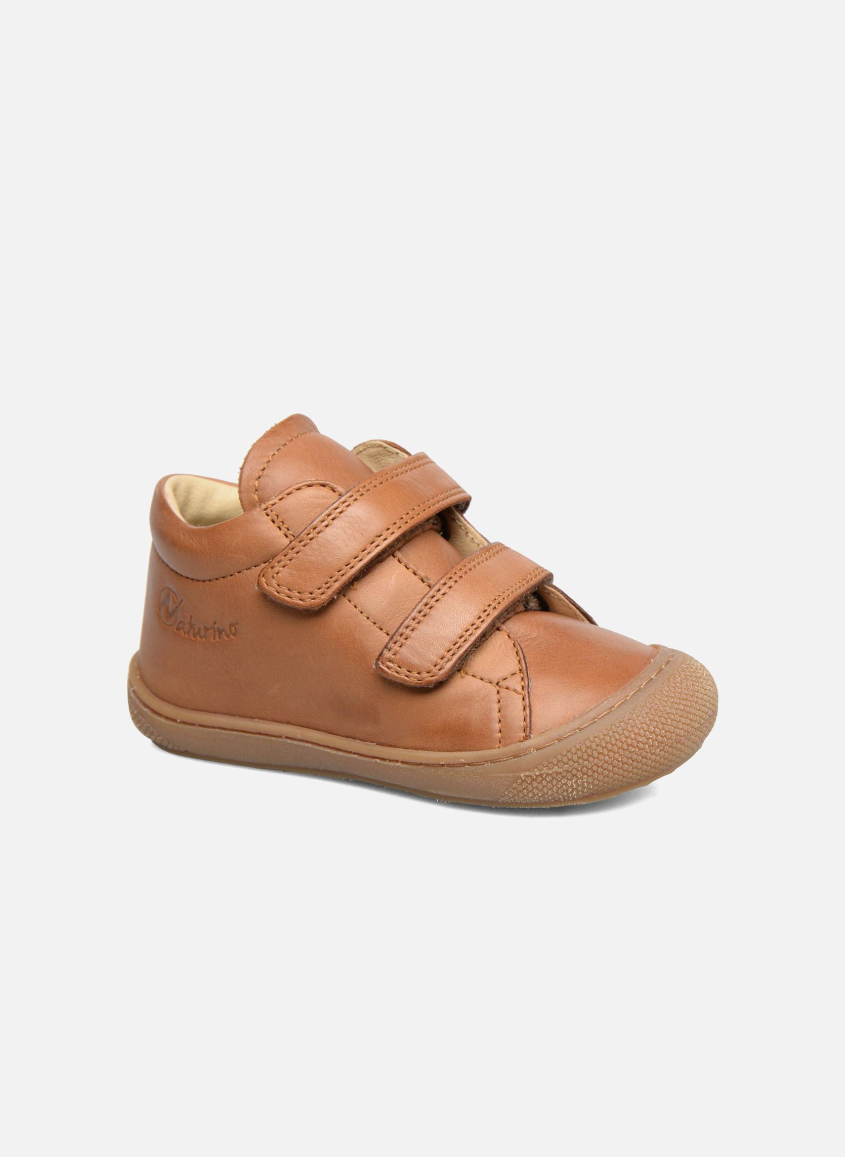 Chaussures premiers pas Cocoon VL marron Naturino Chaussures premiers pas Cocoon VL marron Cognac