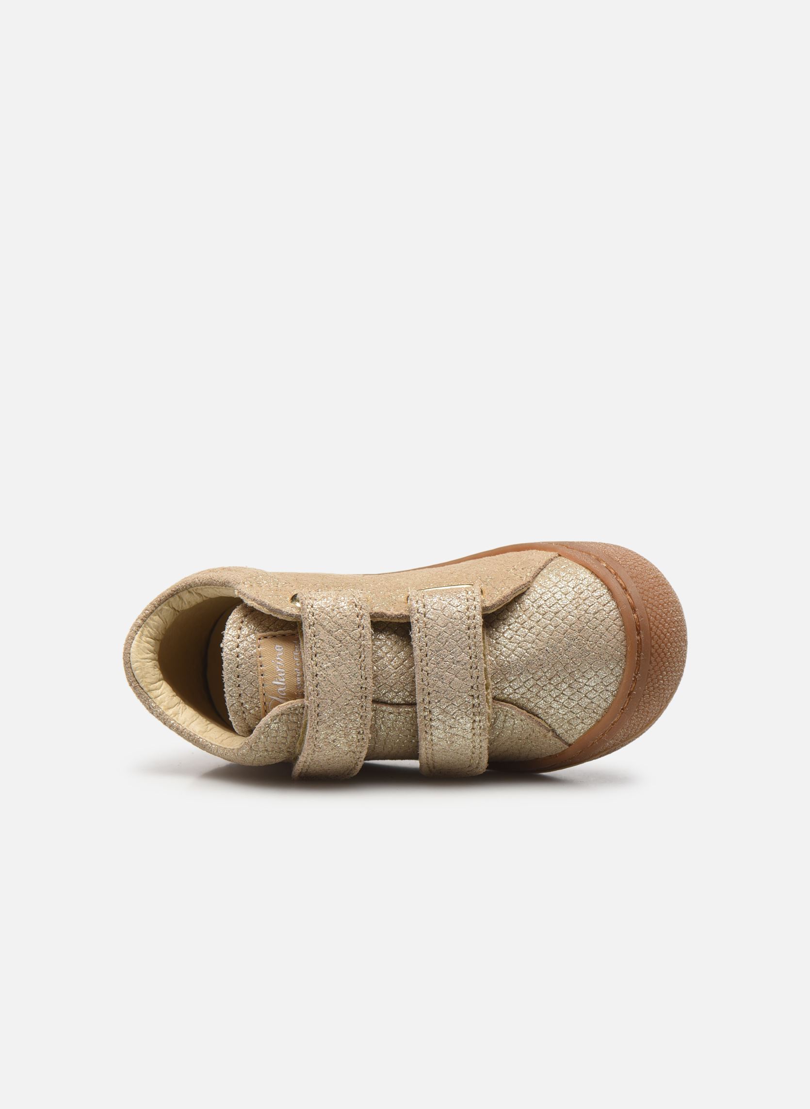 Schuhe für die ersten Schritte Cocoon VL mädchen beige Naturino Schuhe für die ersten Schritte Cocoon VL mädchen beige Lizard Met Platinum