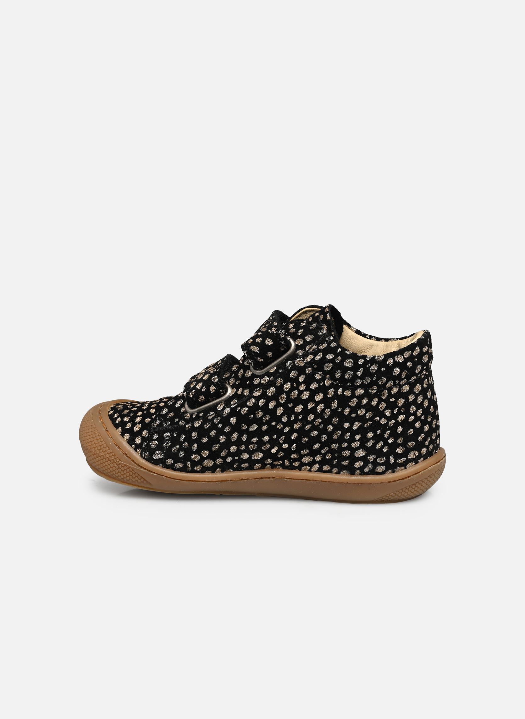 Chaussures premiers pas Cocoon VL multicolore Naturino Chaussures premiers pas Cocoon VL multicolore SUEDE PR PONY BLACK PLATINUM