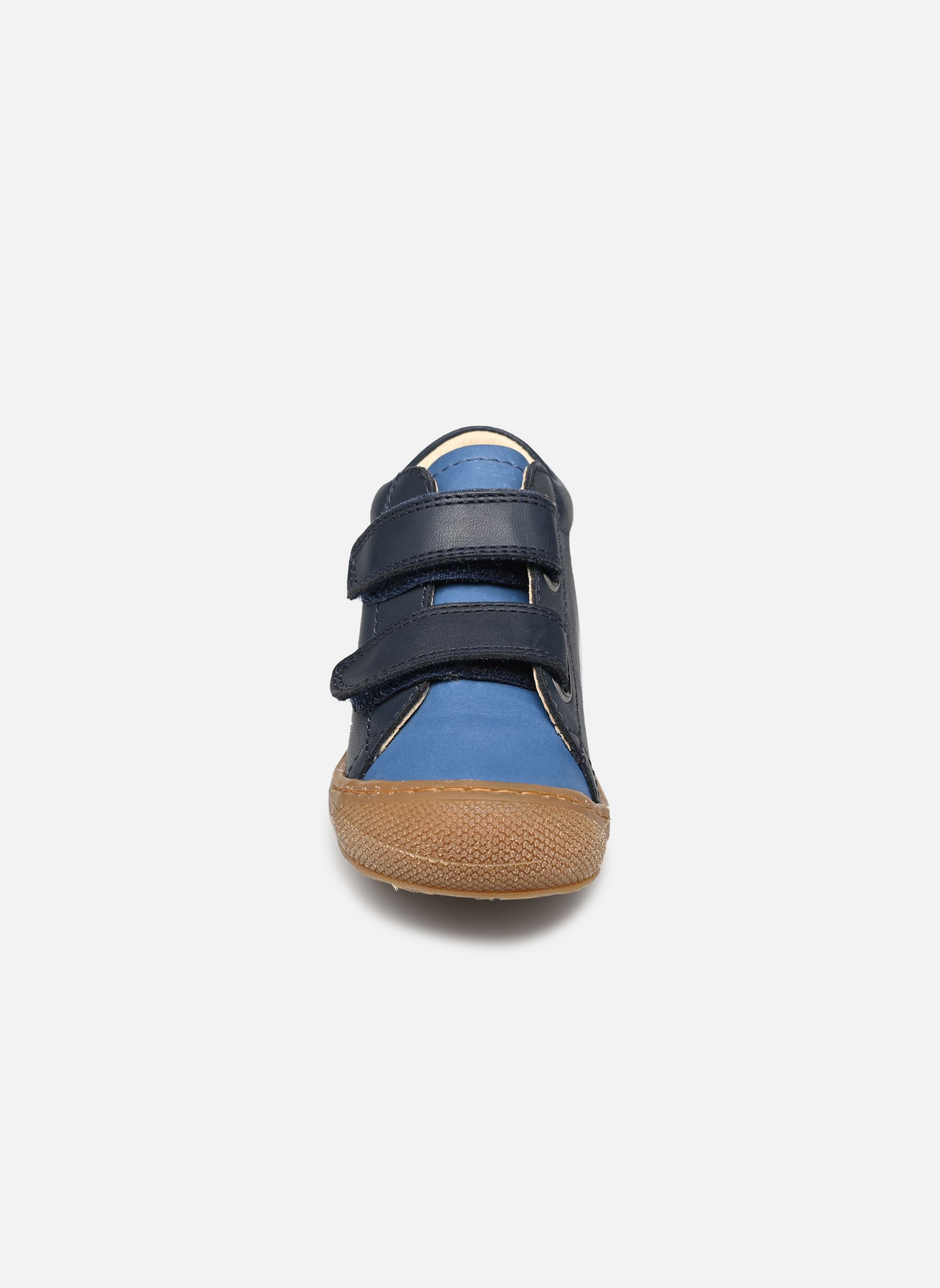 Chaussures premiers pas Cocoon VL garçon bleu Naturino Chaussures premiers pas Cocoon VL garçon bleu NAPPA SPAZZ SOLE HONEY AZURE N