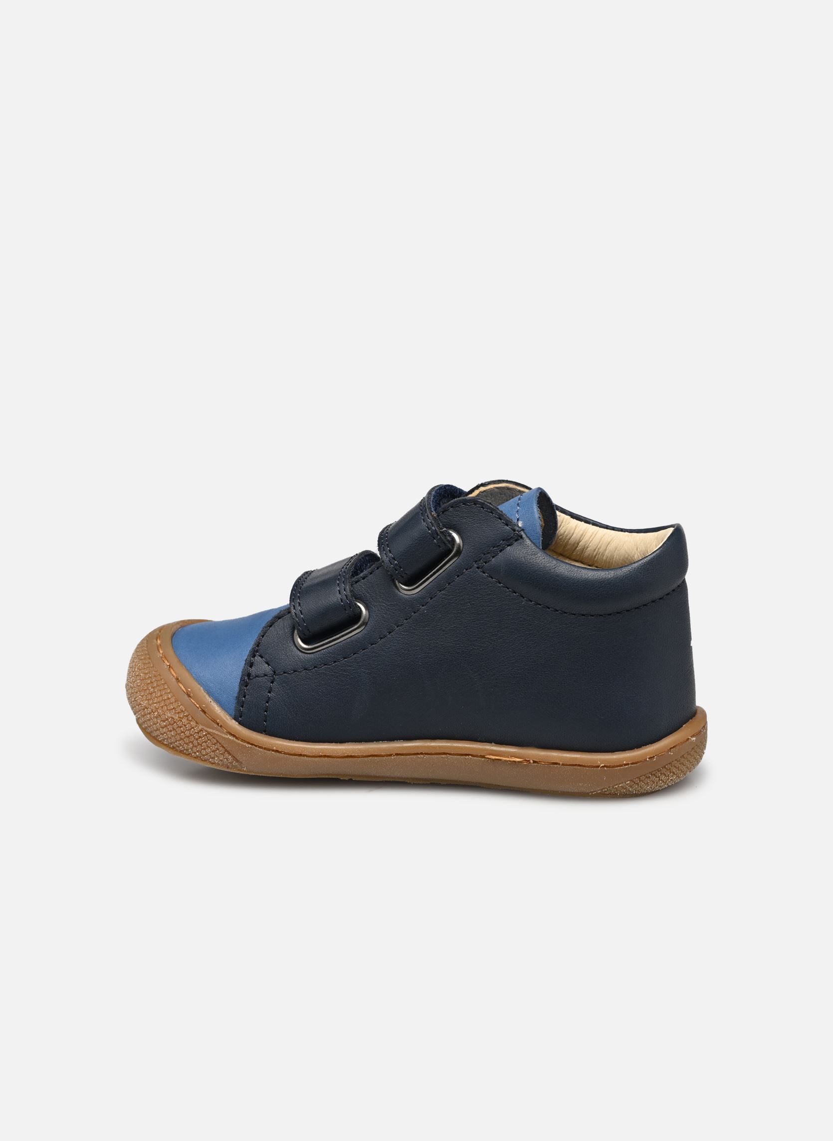 Chaussures premiers pas Cocoon VL garçon bleu Naturino Chaussures premiers pas Cocoon VL garçon bleu NAPPA SPAZZ SOLE HONEY AZURE N