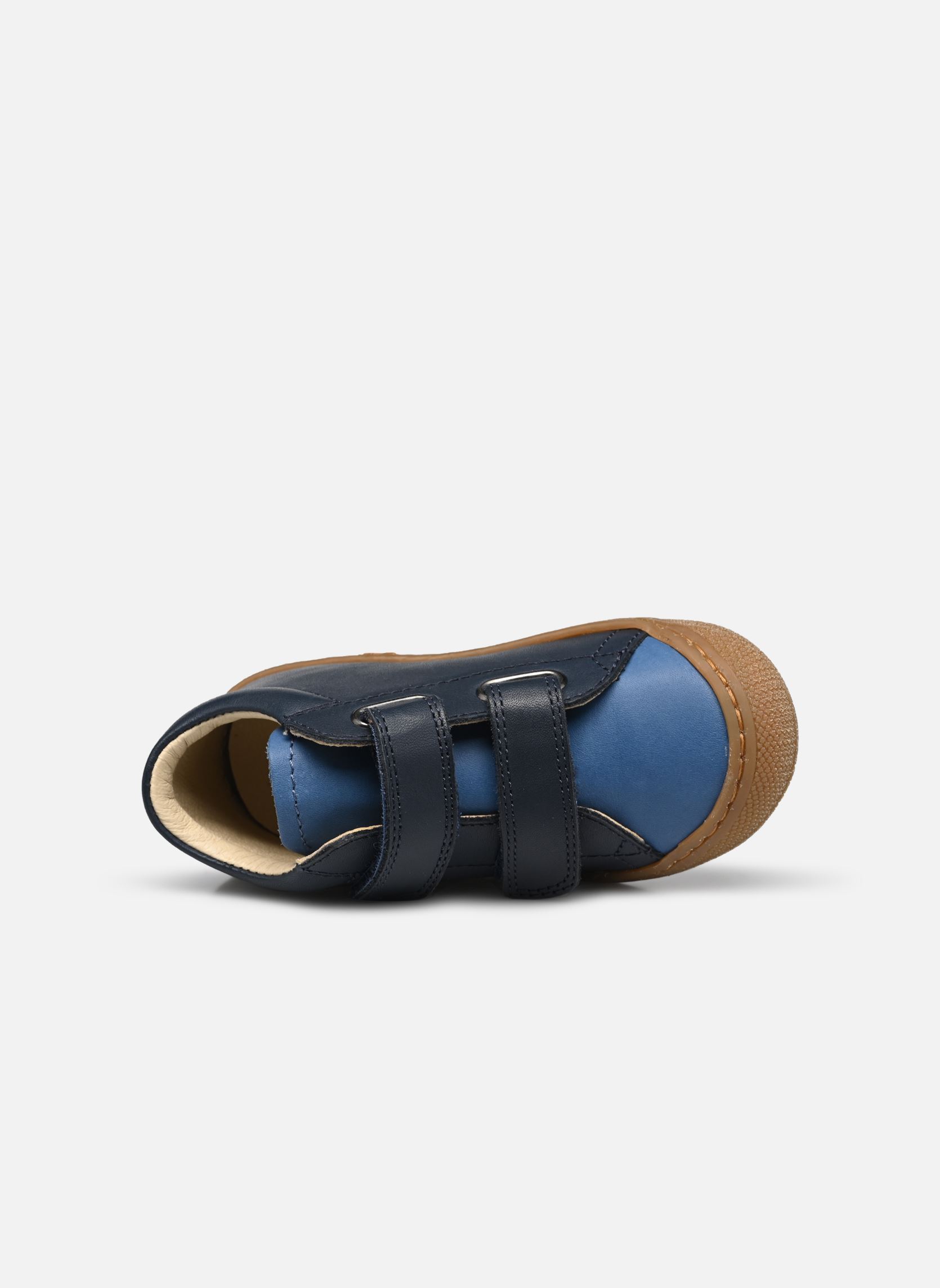 Chaussures premiers pas Cocoon VL garçon bleu Naturino Chaussures premiers pas Cocoon VL garçon bleu NAPPA SPAZZ SOLE HONEY AZURE N