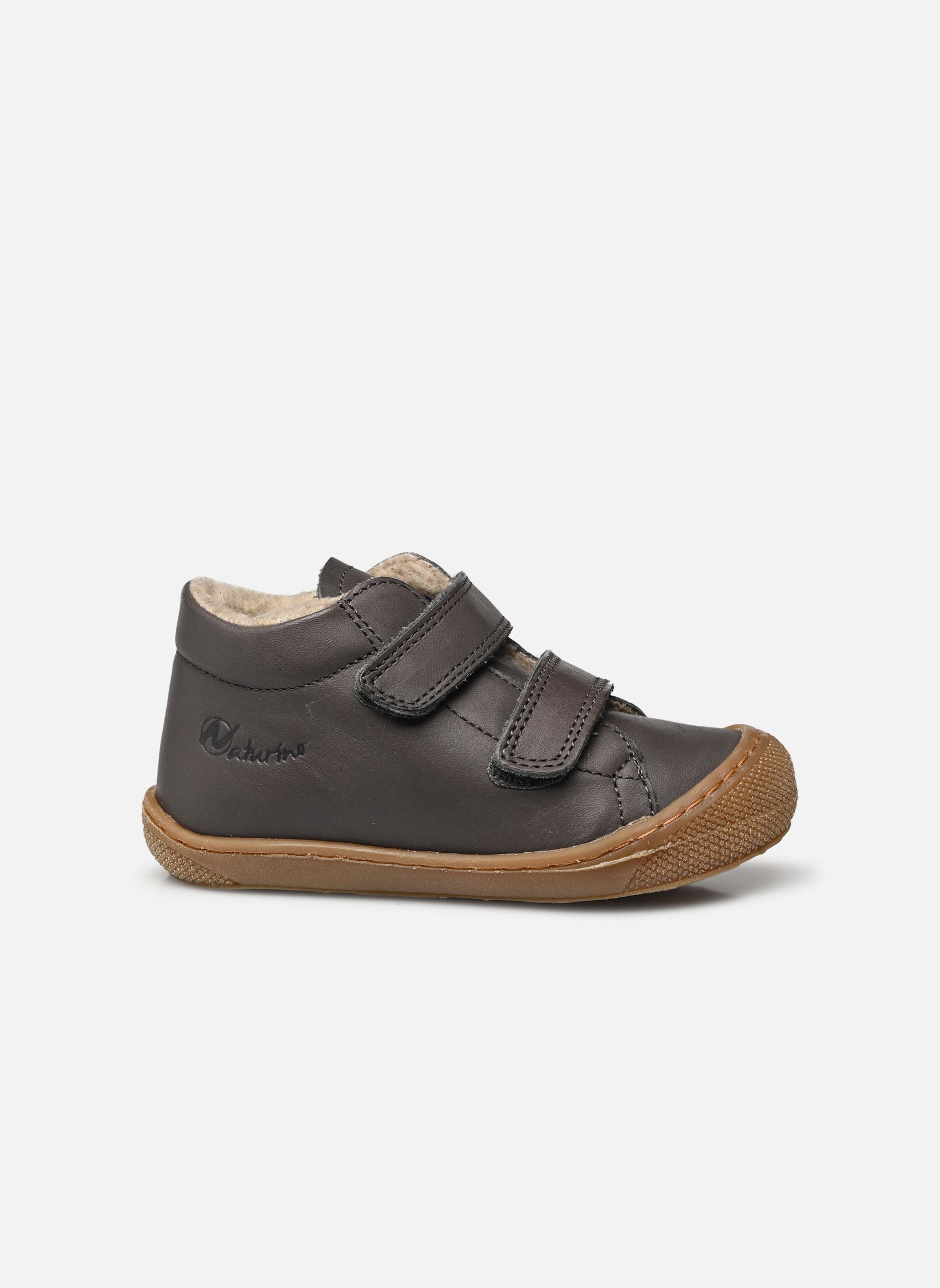 Schuhe für die ersten Schritte Cocoon VL jungen grau Naturino Schuhe für die ersten Schritte Cocoon VL jungen grau NAPPA SPAZZ LINE WOOL ANTHRACI