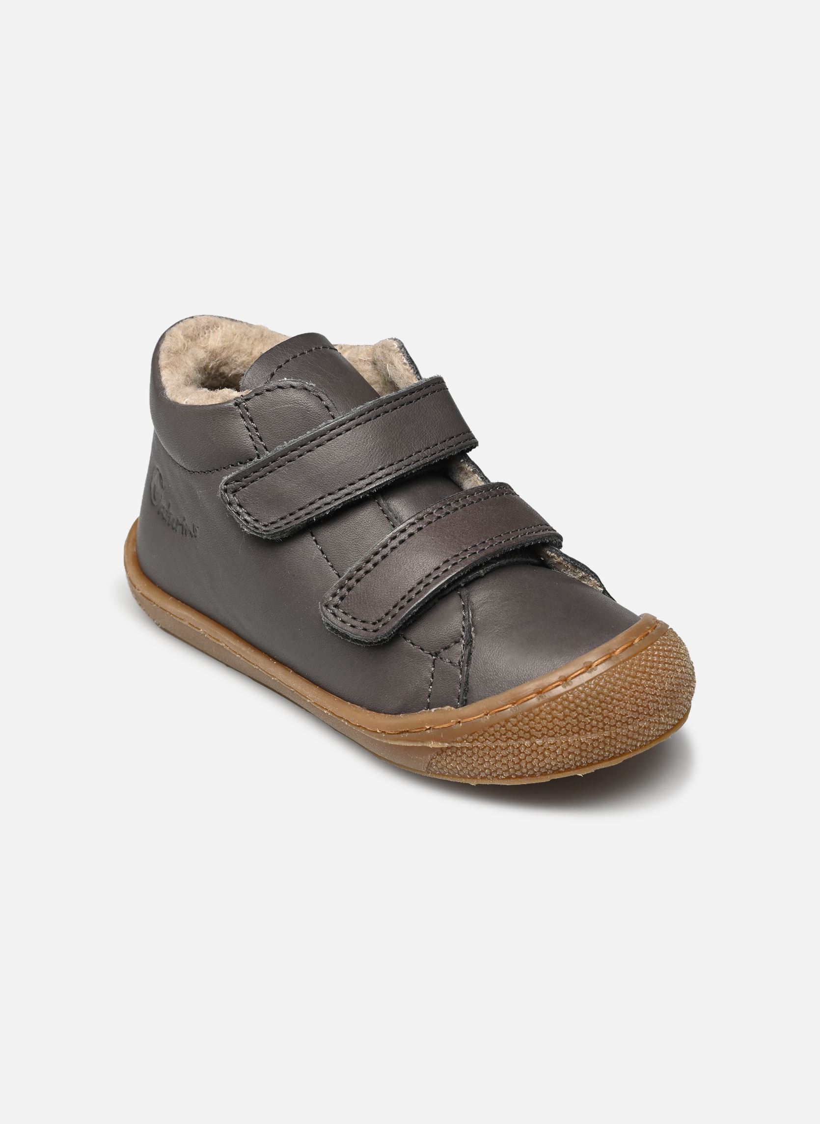 Schuhe für die ersten Schritte Cocoon VL jungen grau Naturino Schuhe für die ersten Schritte Cocoon VL jungen grau NAPPA SPAZZ LINE WOOL ANTHRACI