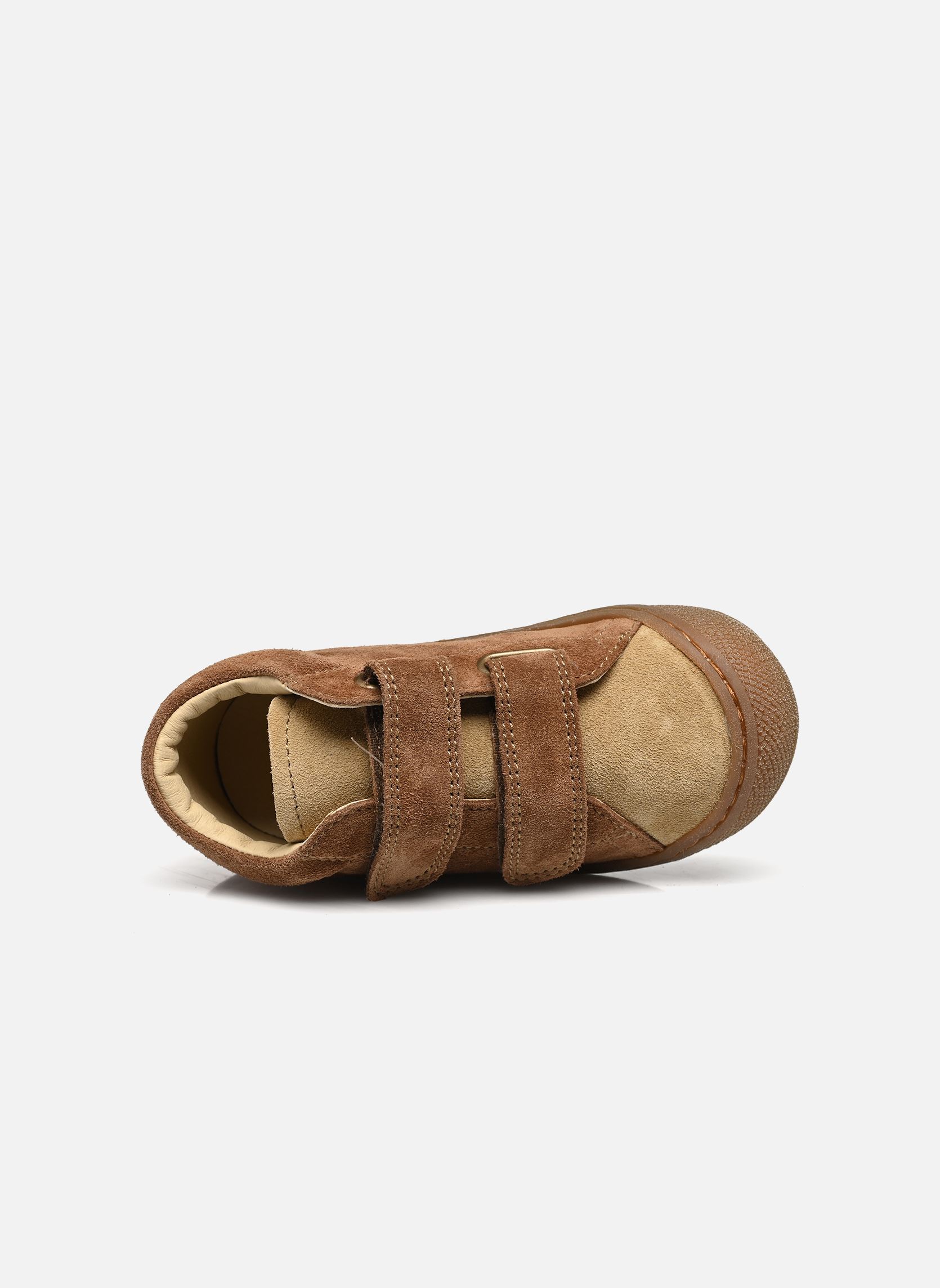 Schuhe für die ersten Schritte Cocoon VL jungen braun Naturino Schuhe für die ersten Schritte Cocoon VL jungen braun Suede sole honey sand brown