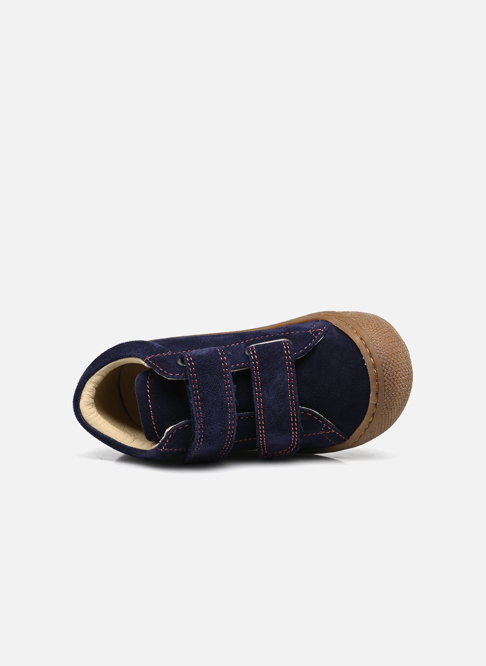 Chaussures premiers pas Cocoon VL garçon bleu Naturino Chaussures premiers pas Cocoon VL garçon bleu Suede sole honey navy new gran