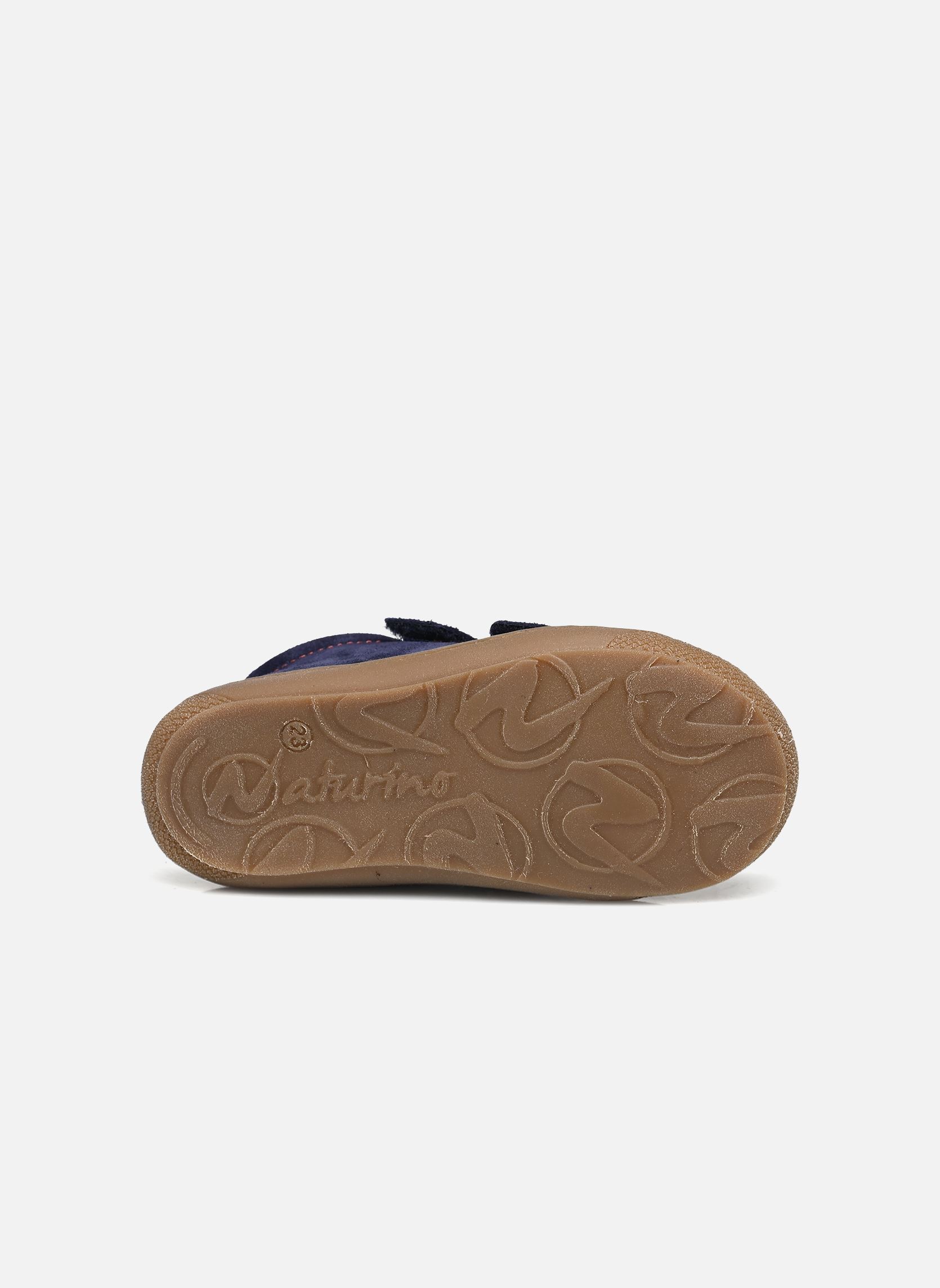 Chaussures premiers pas Cocoon VL garçon bleu Naturino Chaussures premiers pas Cocoon VL garçon bleu Suede sole honey navy new gran