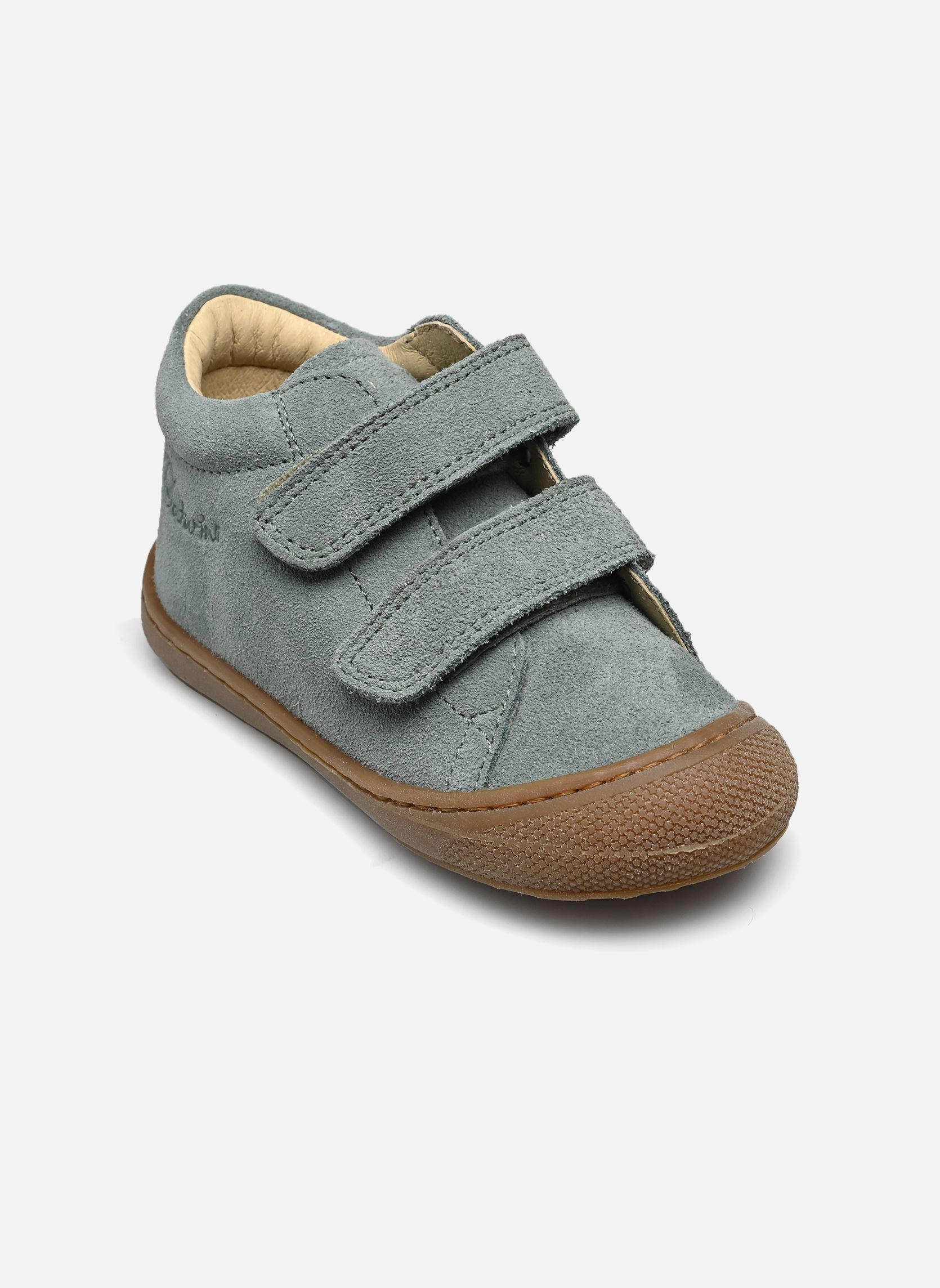 Chaussures premiers pas Cocoon VL bleu Naturino Chaussures premiers pas Cocoon VL bleu Suede sole honey zucca 1