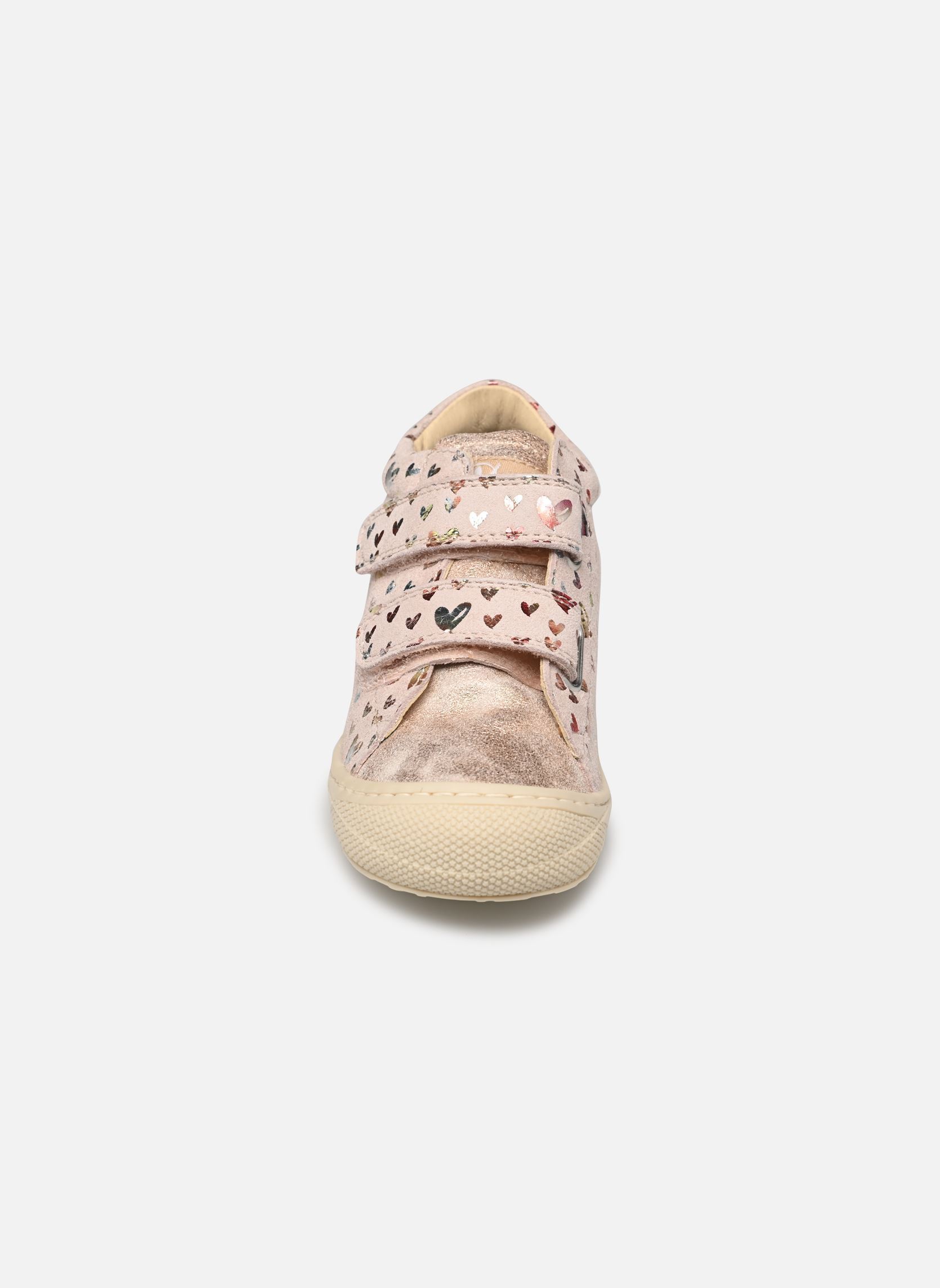 Zapatos de primeros pasos Cocoon VL niña plata Naturino Zapatos de primeros pasos Cocoon VL niña plata SUEDE DEAR MONET CIPRIA
