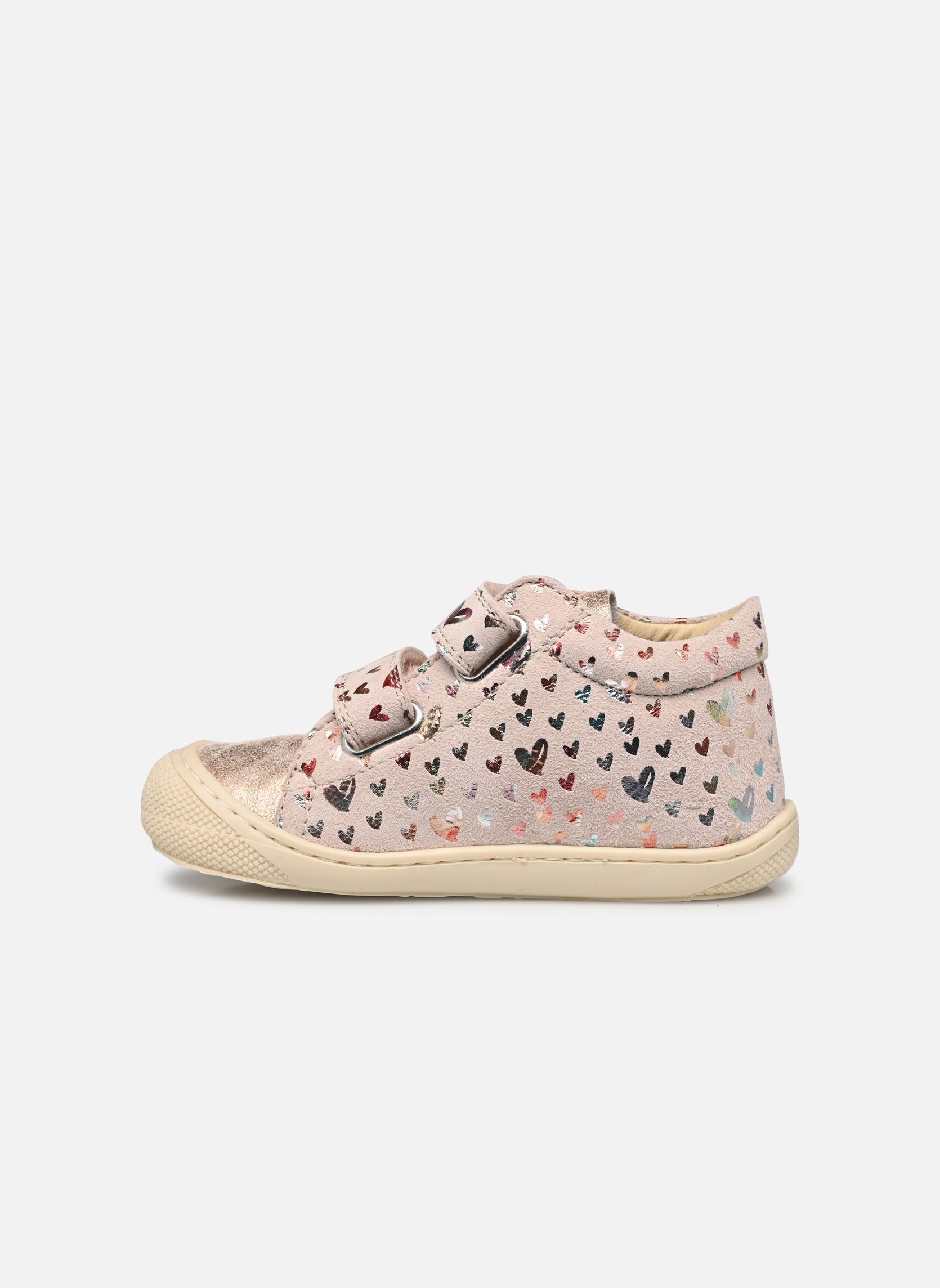 Zapatos de primeros pasos Cocoon VL niña plata Naturino Zapatos de primeros pasos Cocoon VL niña plata SUEDE DEAR MONET CIPRIA