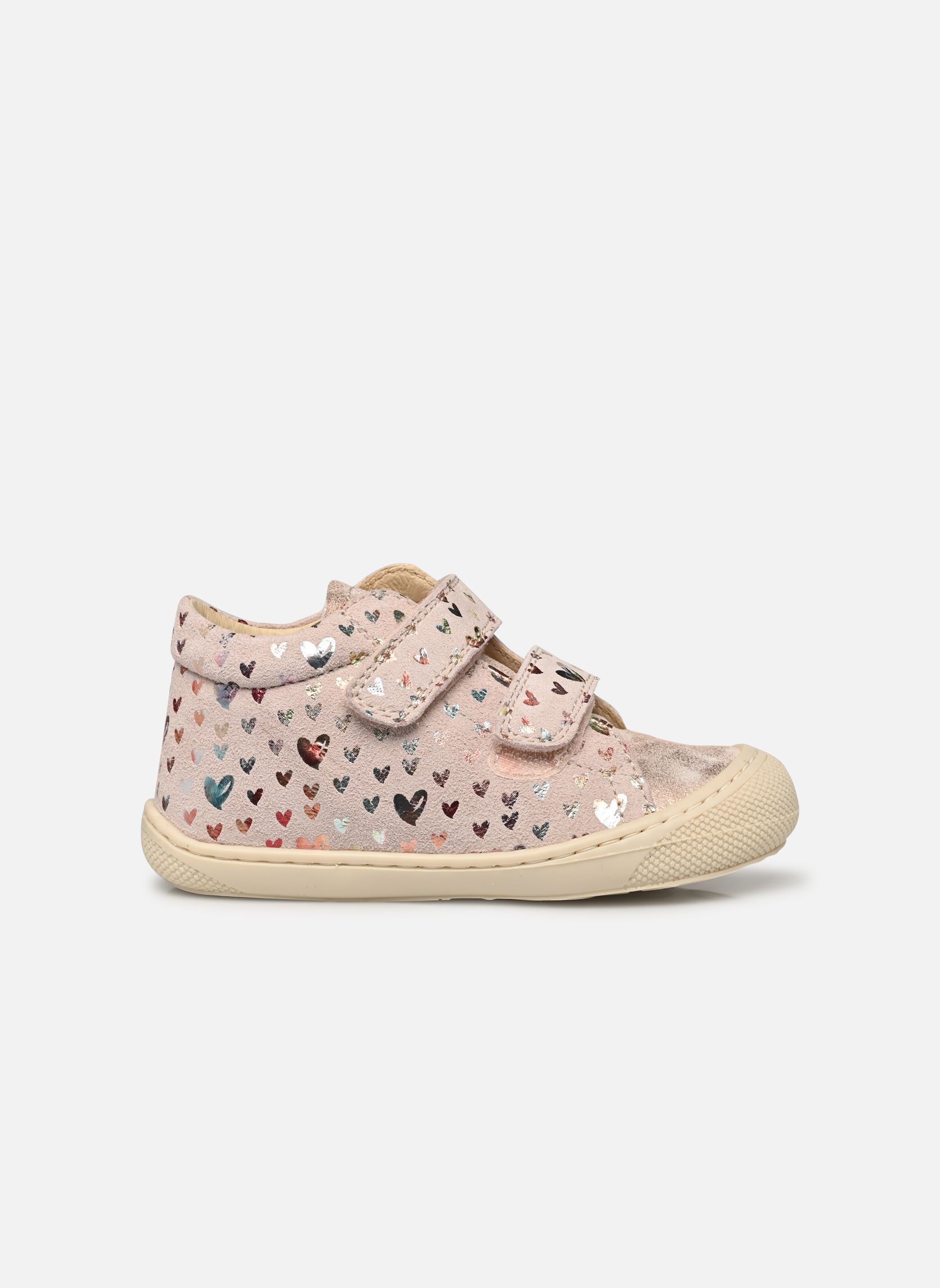 Zapatos de primeros pasos Cocoon VL niña plata Naturino Zapatos de primeros pasos Cocoon VL niña plata SUEDE DEAR MONET CIPRIA
