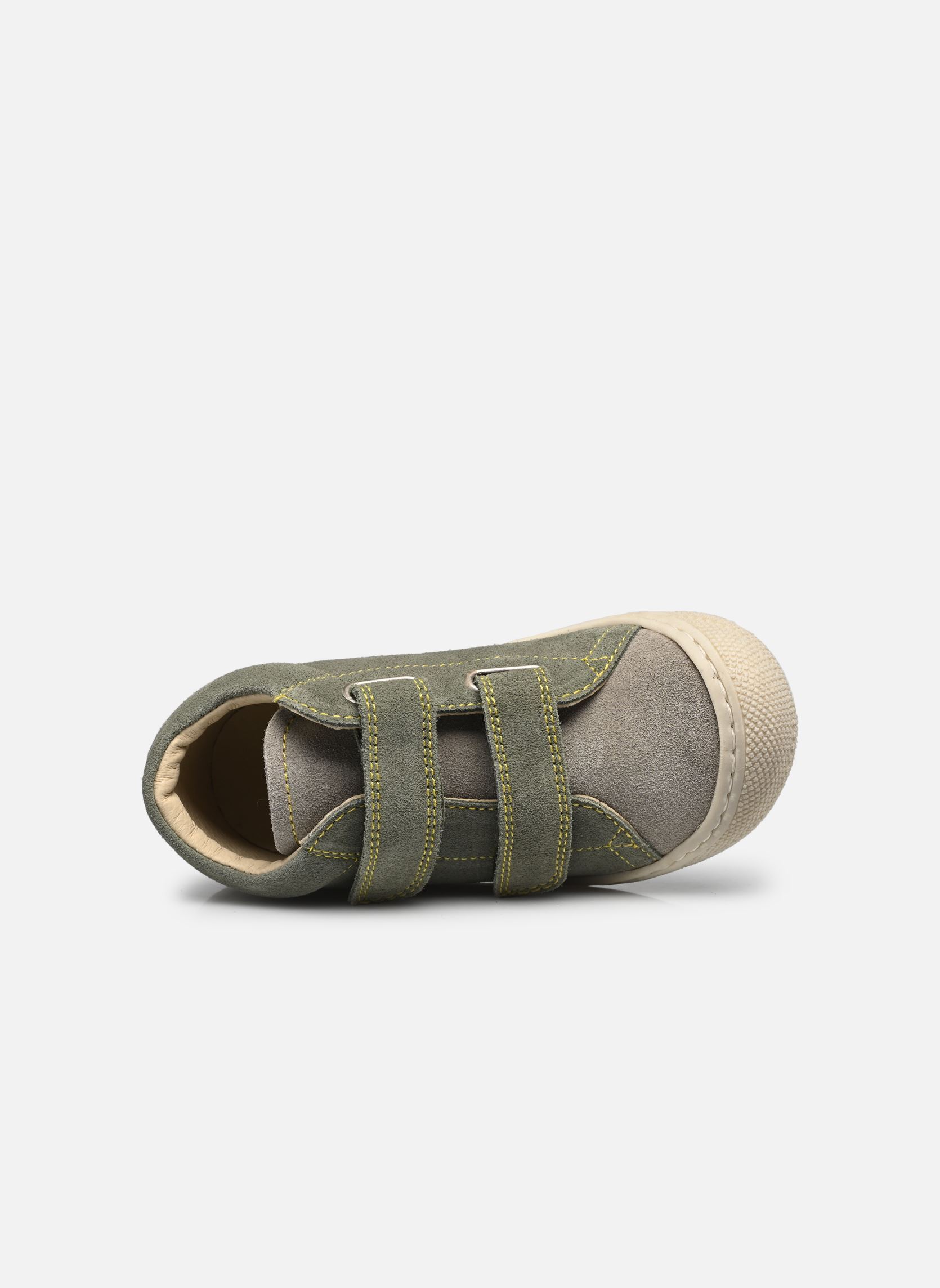 Chaussures premiers pas Cocoon VL garçon vert Naturino Chaussures premiers pas Cocoon VL garçon vert SUEDE SOLE BONE OLIVE TAUPE