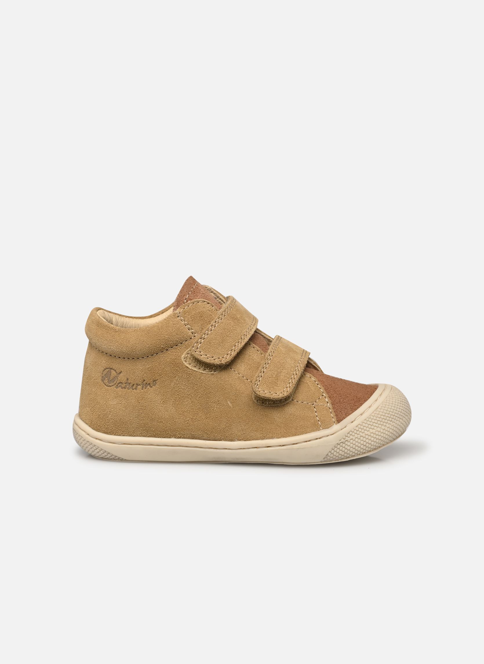 Chaussures premiers pas Cocoon VL garçon marron Naturino Chaussures premiers pas Cocoon VL garçon marron SUEDE SOLE BONE SAND BROWN