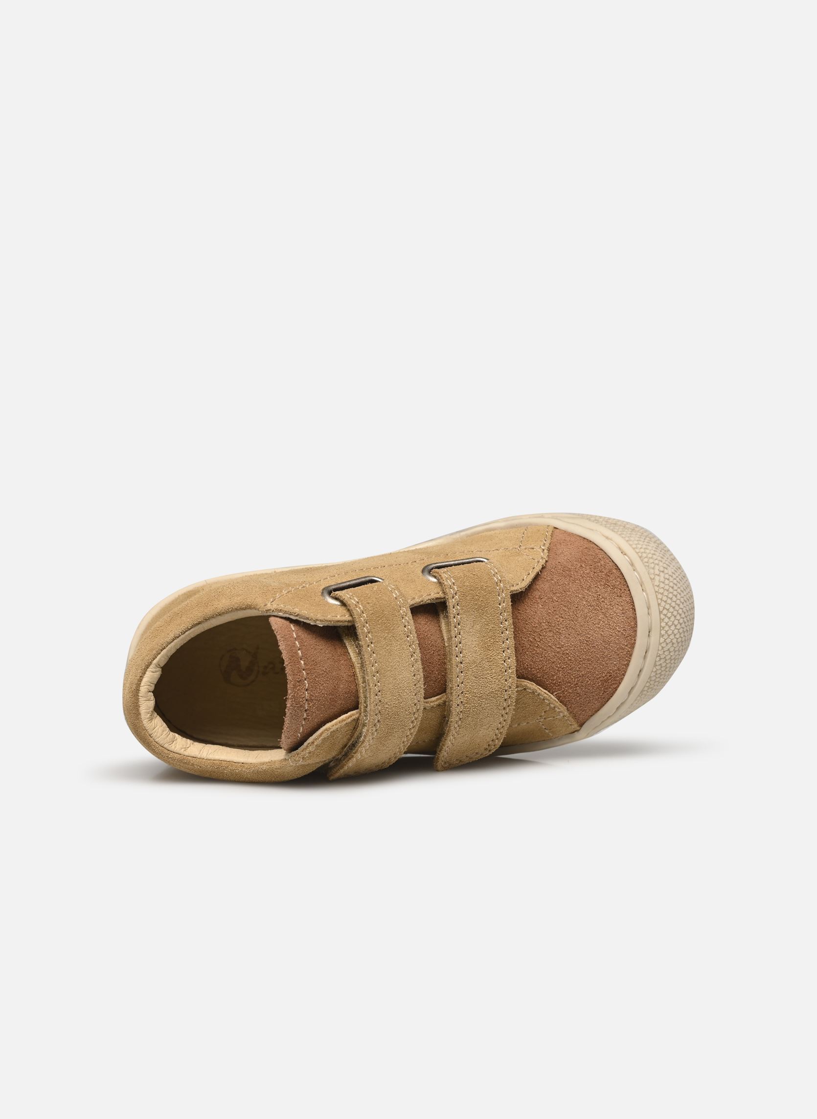 Chaussures premiers pas Cocoon VL garçon marron Naturino Chaussures premiers pas Cocoon VL garçon marron SUEDE SOLE BONE SAND BROWN