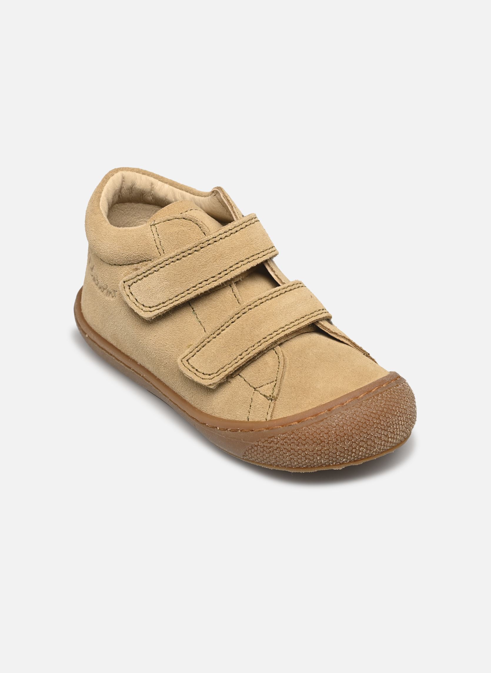 Chaussures premiers pas Cocoon VL garçon vert Naturino Chaussures premiers pas Cocoon VL garçon vert Suede Sole Honey Sand Olive