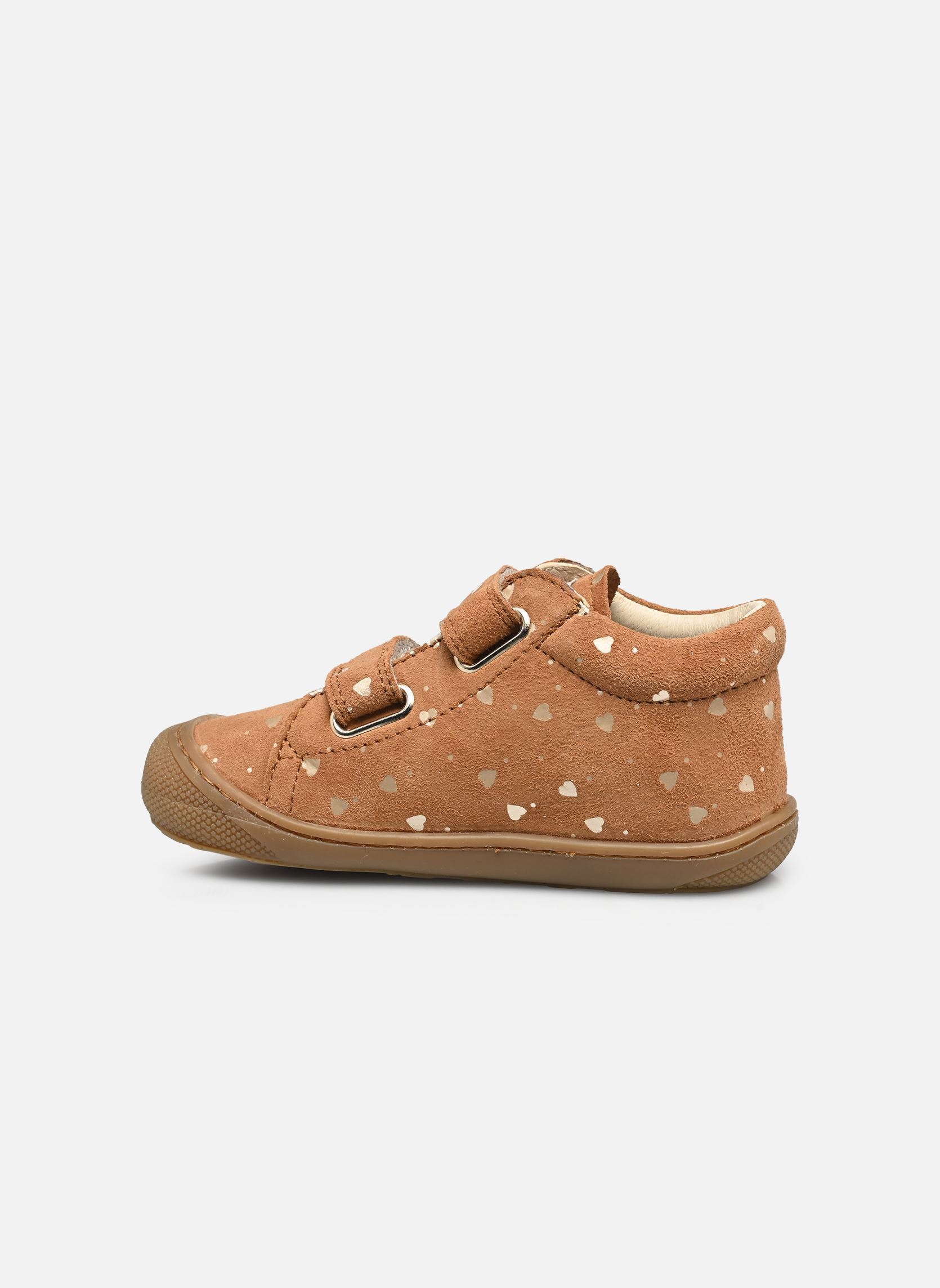 Chaussures premiers pas Cocoon VL marron Naturino Chaussures premiers pas Cocoon VL marron Suede Love Brown