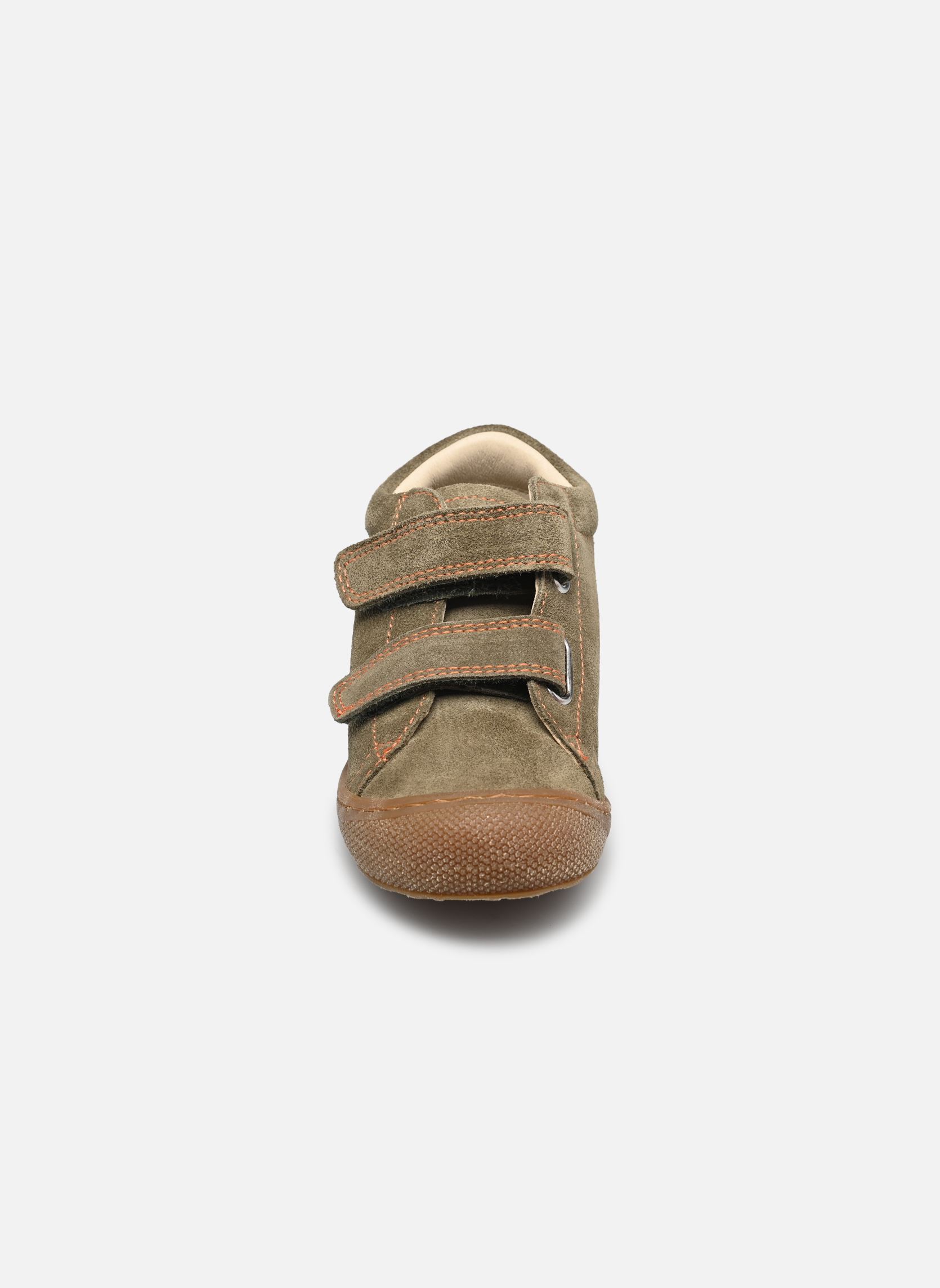 Chaussures premiers pas Cocoon VL fille vert Naturino Chaussures premiers pas Cocoon VL fille vert Suede Sole Honey Militaire Ora