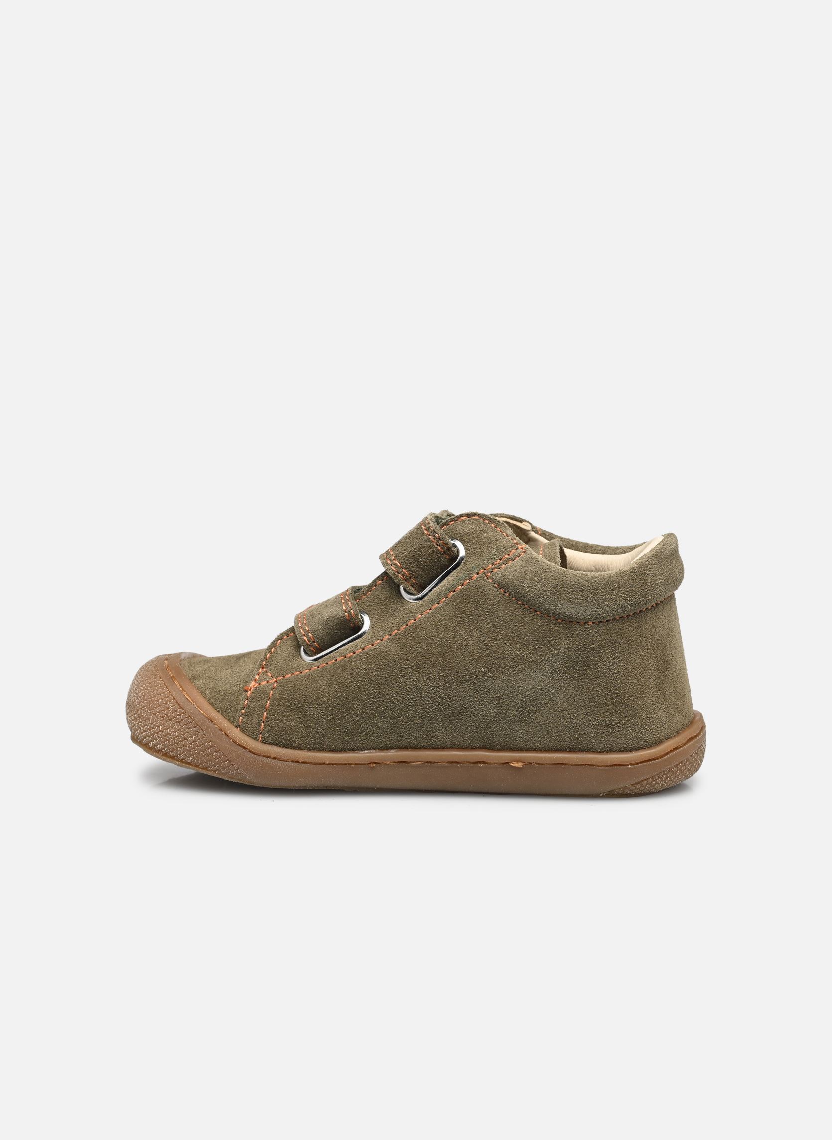 Chaussures premiers pas Cocoon VL fille vert Naturino Chaussures premiers pas Cocoon VL fille vert Suede Sole Honey Militaire Ora