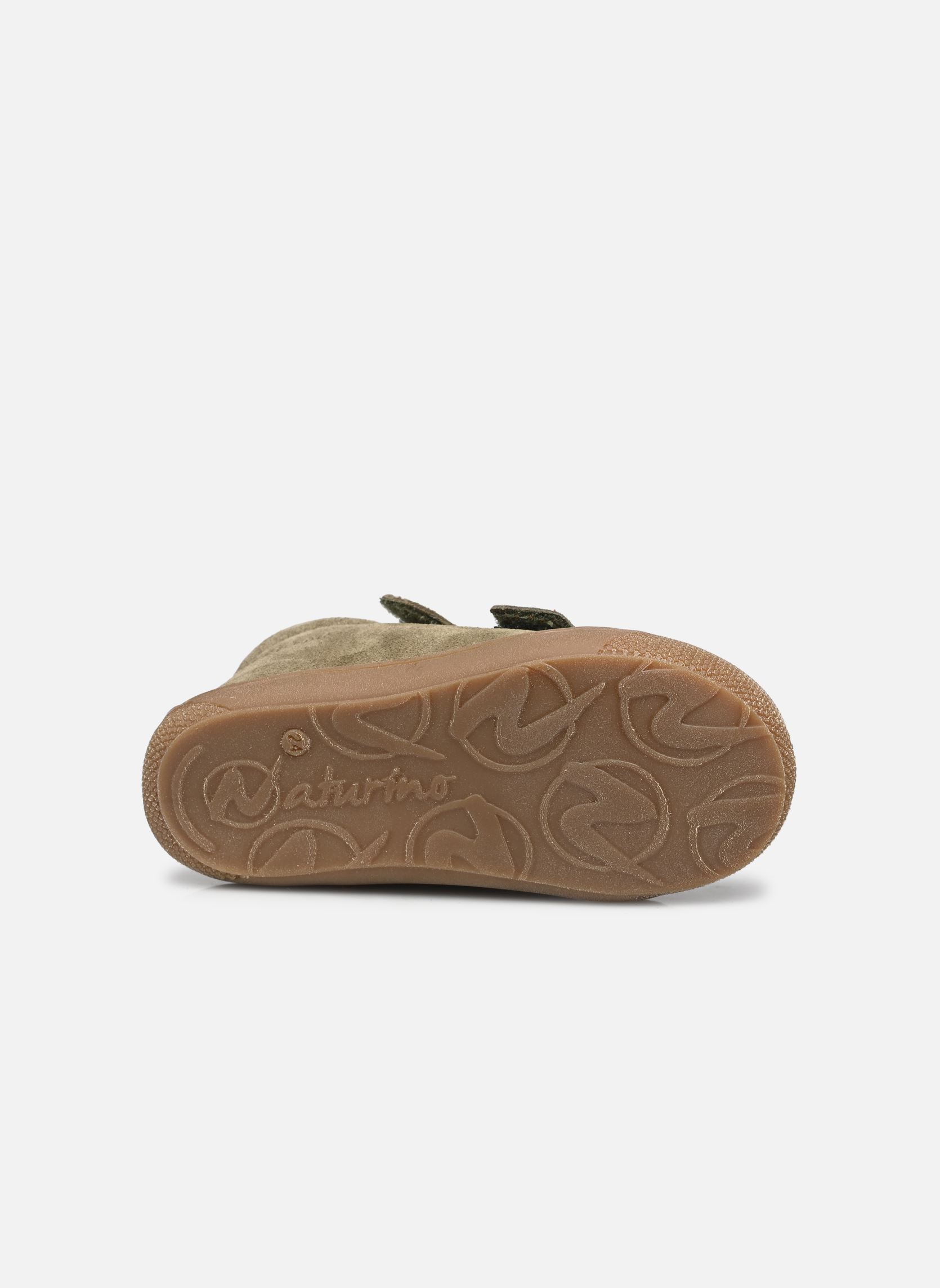 Chaussures premiers pas Cocoon VL fille vert Naturino Chaussures premiers pas Cocoon VL fille vert Suede Sole Honey Militaire Ora