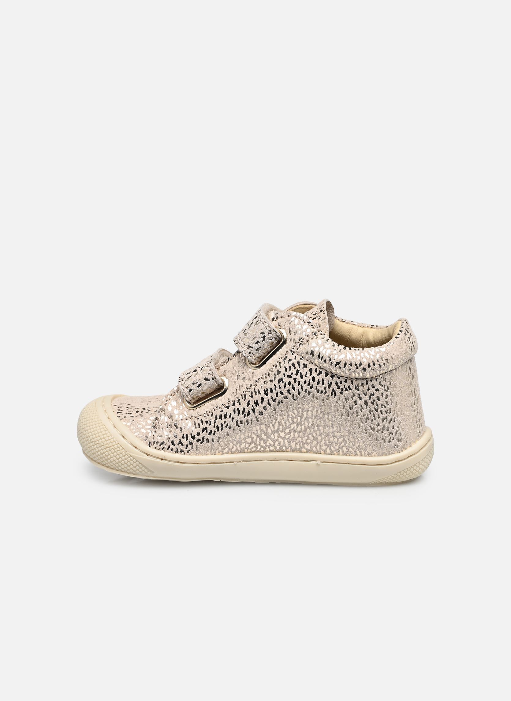 Chaussures premiers pas Cocoon VL fille or et bronze Naturino Chaussures premiers pas Cocoon VL fille or et bronze SUEDE SAVAGE PLATINUM