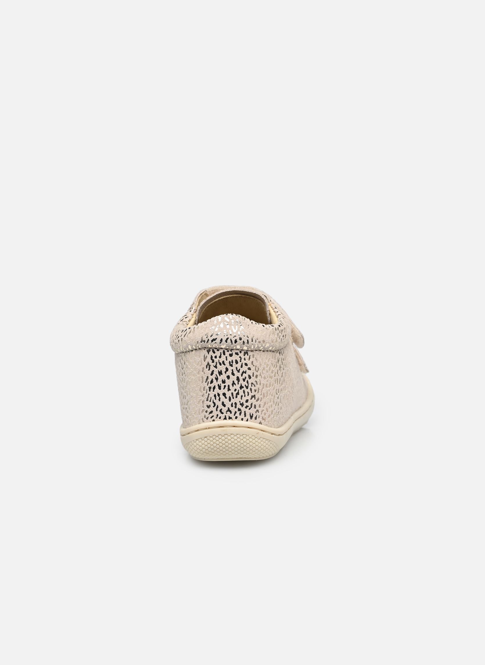 Chaussures premiers pas Cocoon VL fille or et bronze Naturino Chaussures premiers pas Cocoon VL fille or et bronze SUEDE SAVAGE PLATINUM