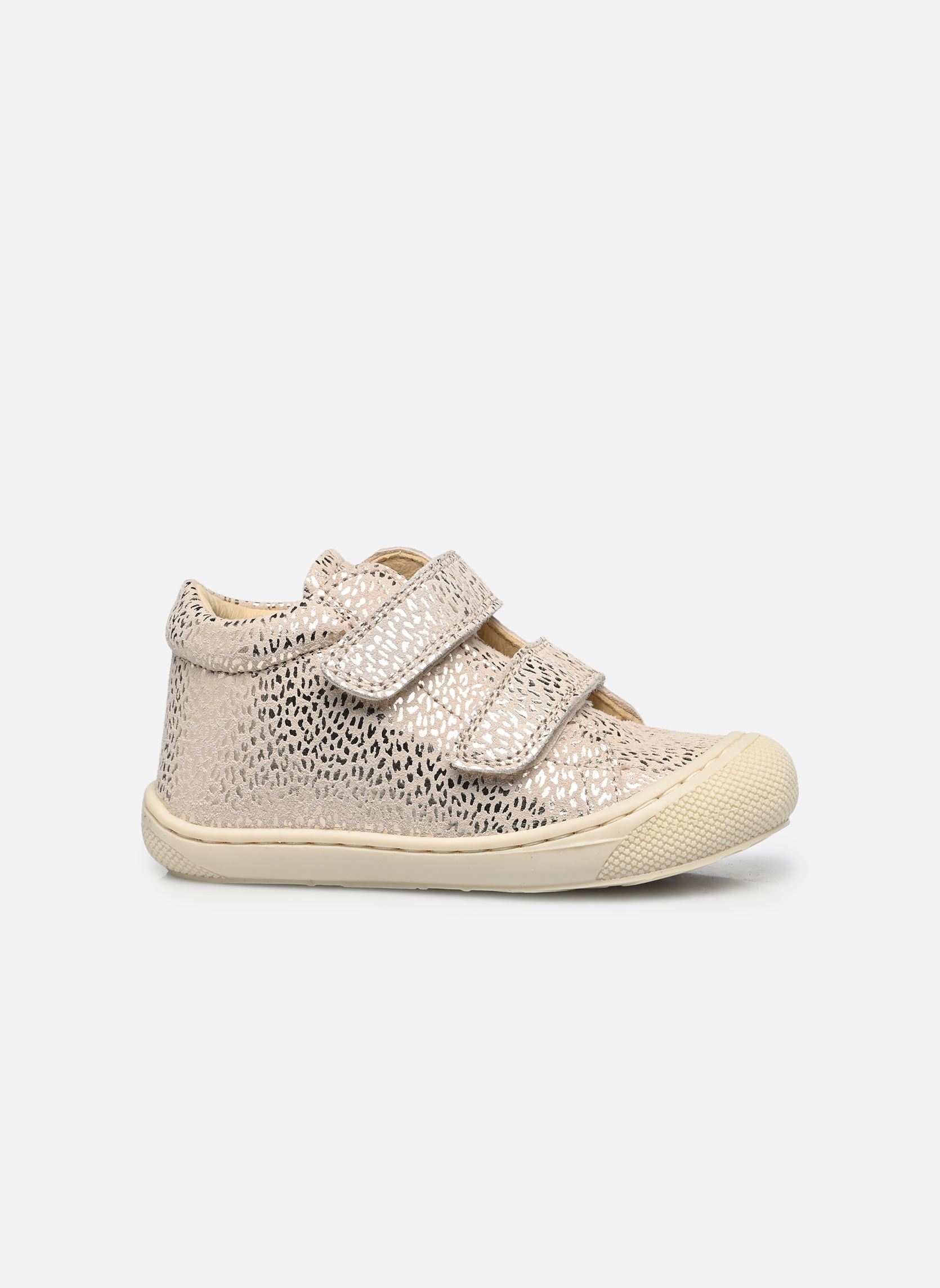 Chaussures premiers pas Cocoon VL fille or et bronze Naturino Chaussures premiers pas Cocoon VL fille or et bronze SUEDE SAVAGE PLATINUM