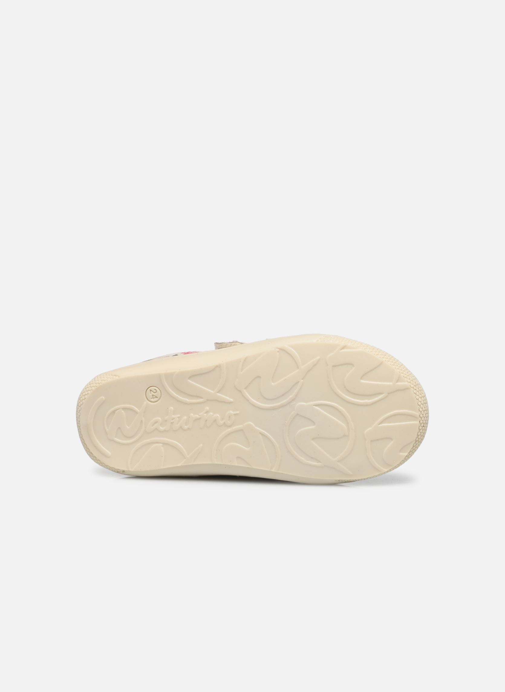 Chaussures premiers pas Cocoon VL fille or et bronze Naturino Chaussures premiers pas Cocoon VL fille or et bronze Monet Pr.Cyclamens Platinums M