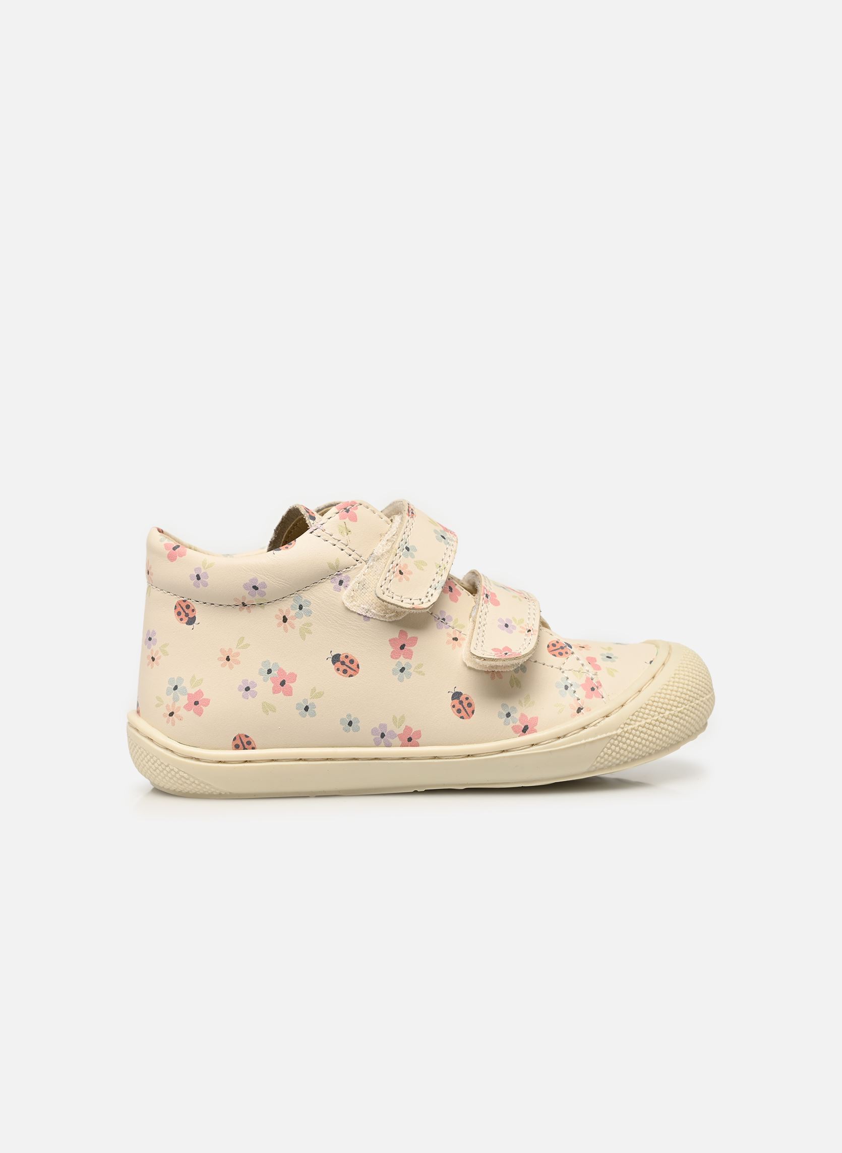 Babyschoenen Cocoon VL meisjes wit Naturino Babyschoenen Cocoon VL meisjes wit Calf Pr.June Milk