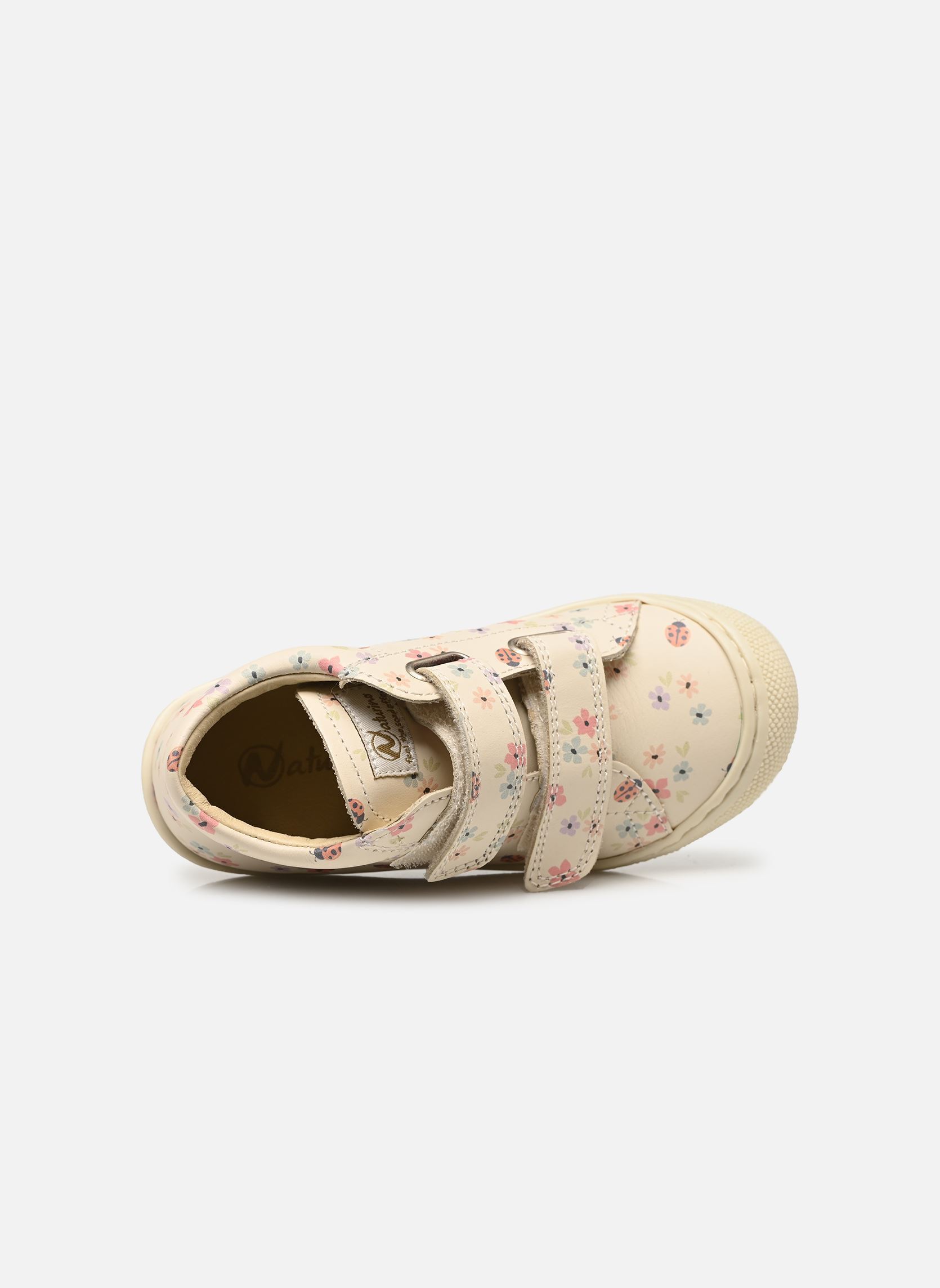 Babyschoenen Cocoon VL meisjes wit Naturino Babyschoenen Cocoon VL meisjes wit Calf Pr.June Milk