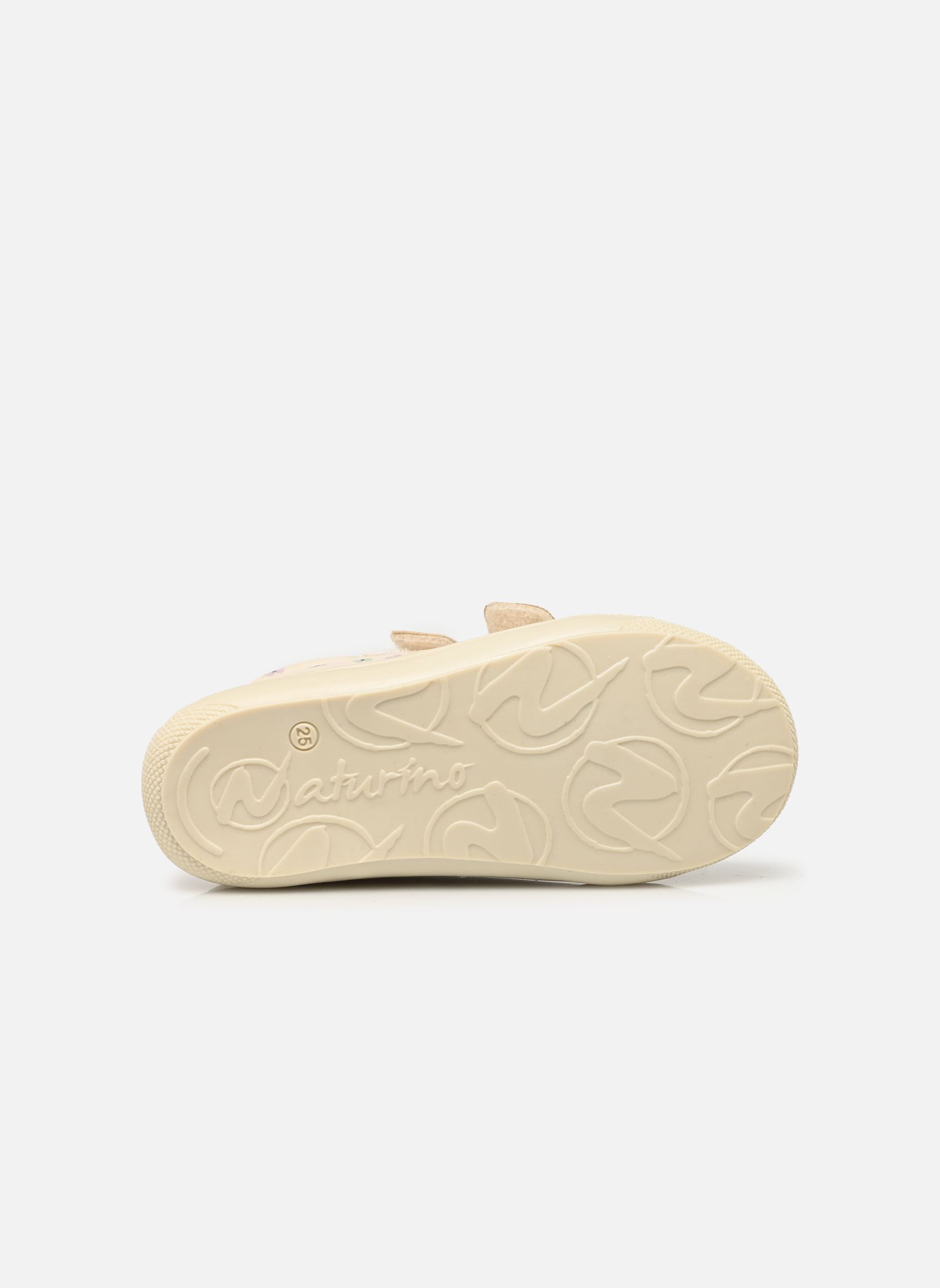 Babyschoenen Cocoon VL meisjes wit Naturino Babyschoenen Cocoon VL meisjes wit Calf Pr.June Milk