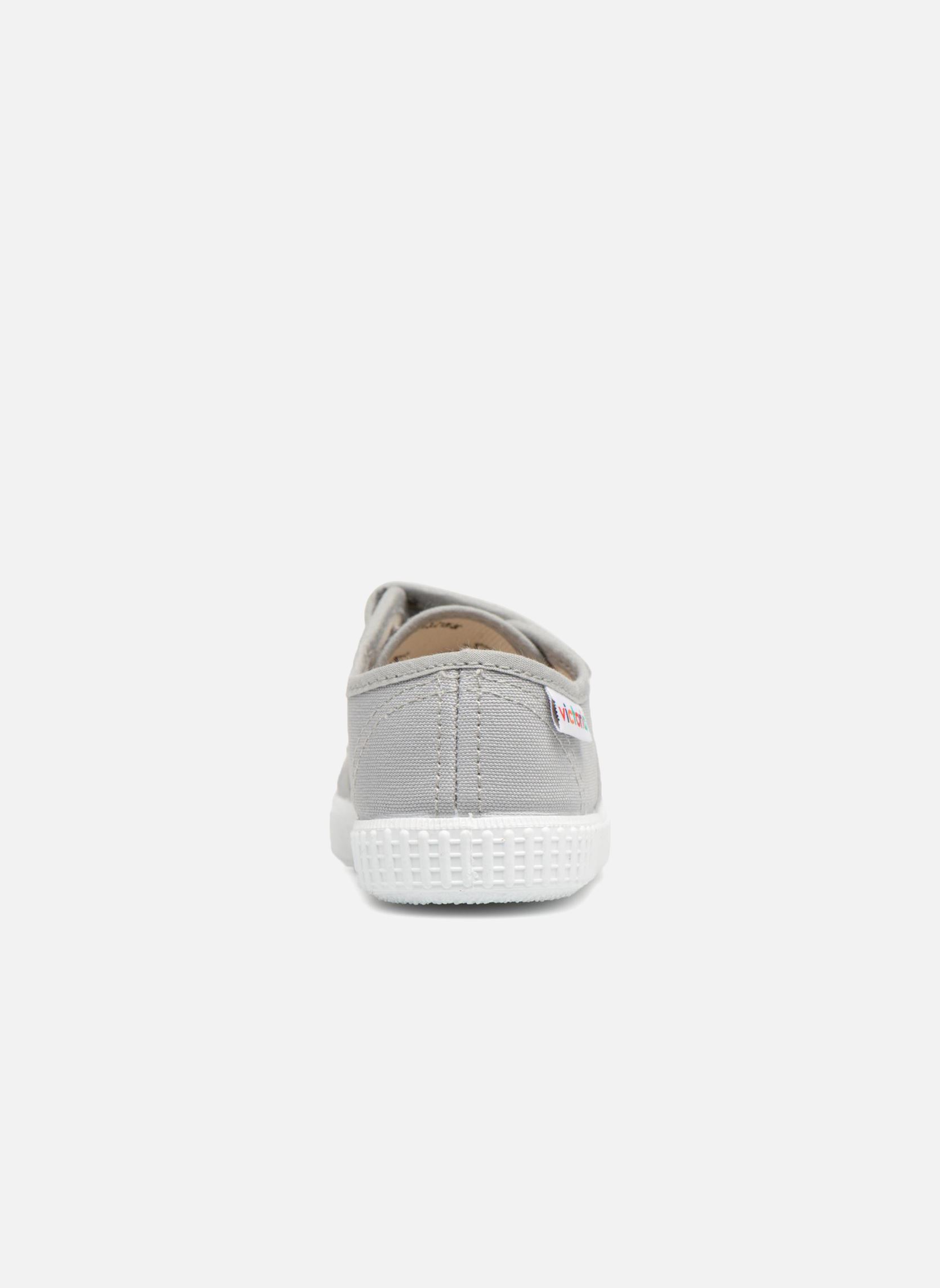 Niedrige Sneaker 1915 Basket Tiras Lona K grau Victoria Niedrige Sneaker 1915 Basket Tiras Lona K grau Zinc