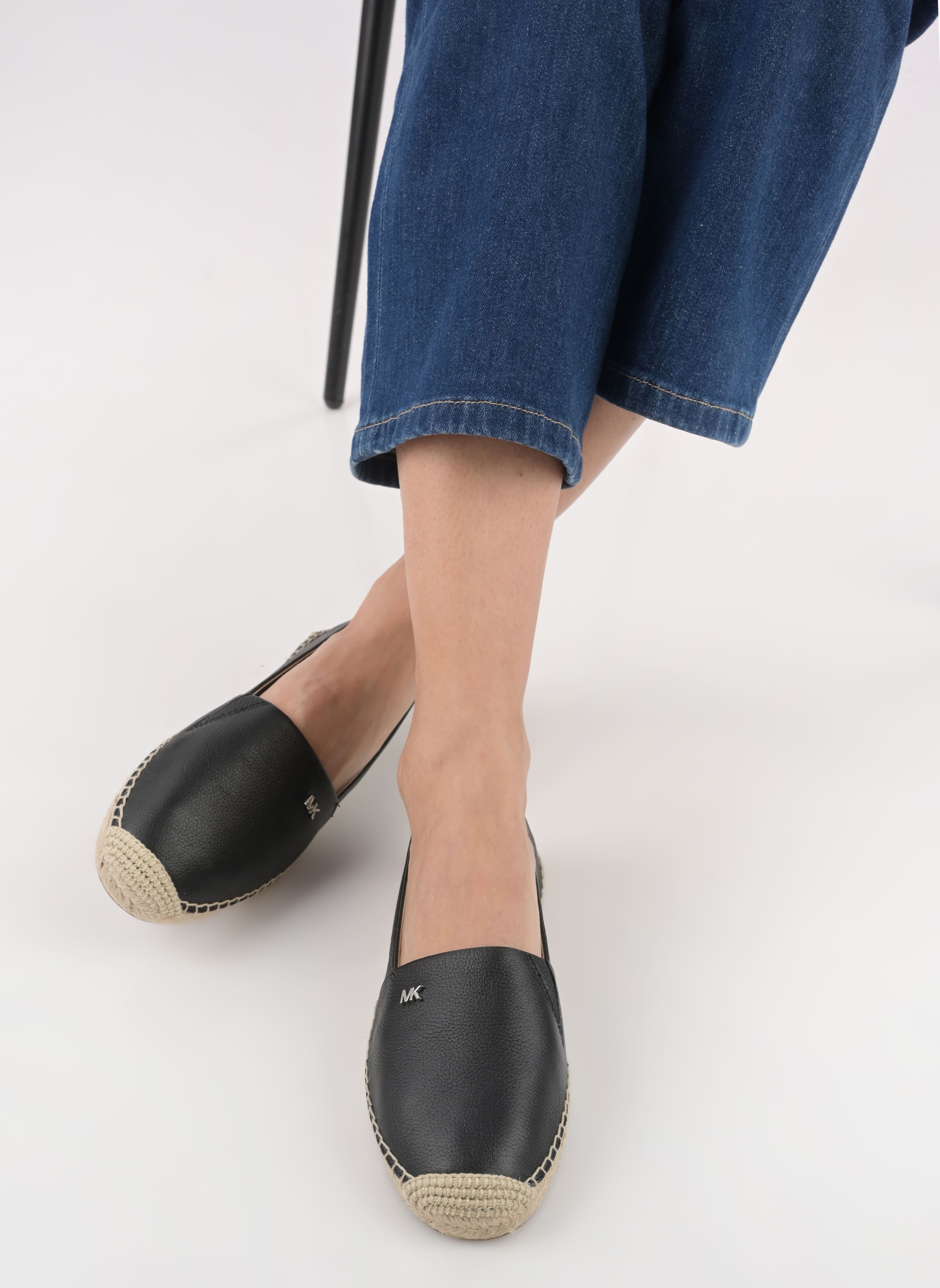 Flache Espadrilles Kendrick slip on damen schwarz Michael Michael Kors Flache Espadrilles Kendrick slip on damen schwarz Black