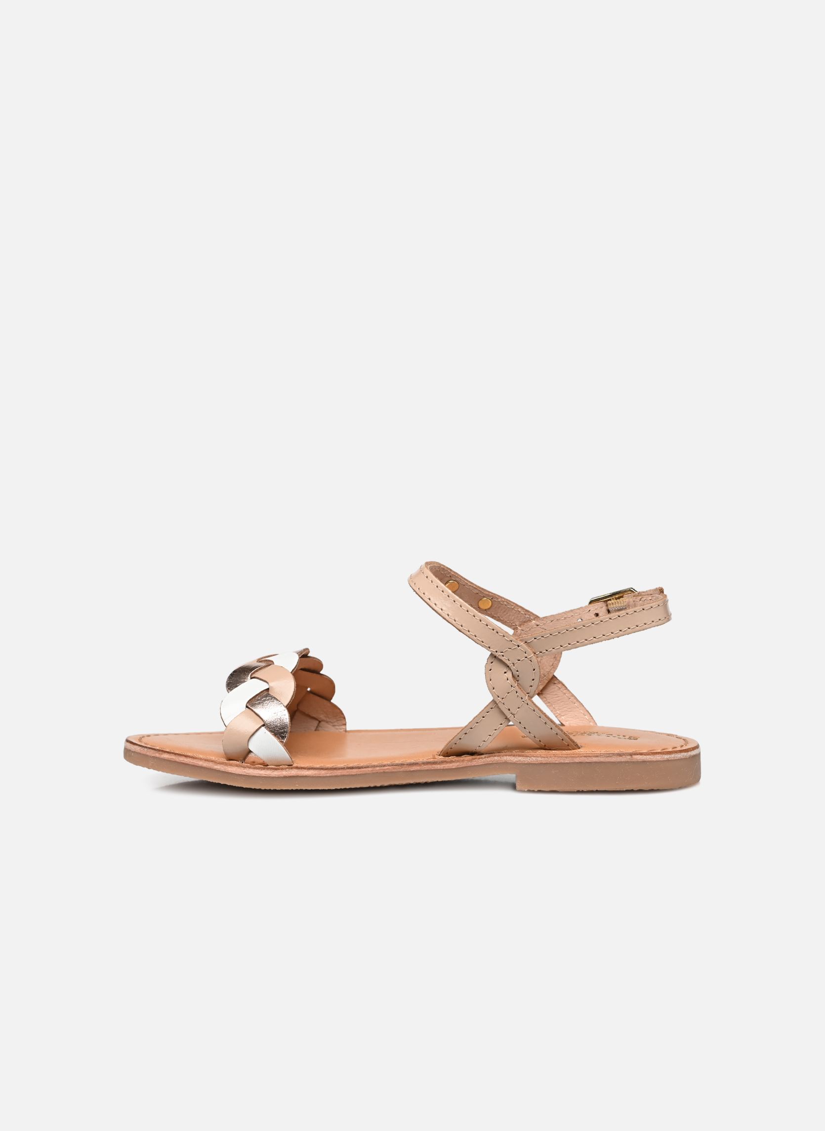 Sandales Bonbon fille beige Les Tropéziennes par M Belarbi Sandales Bonbon fille beige NUDE MULTI