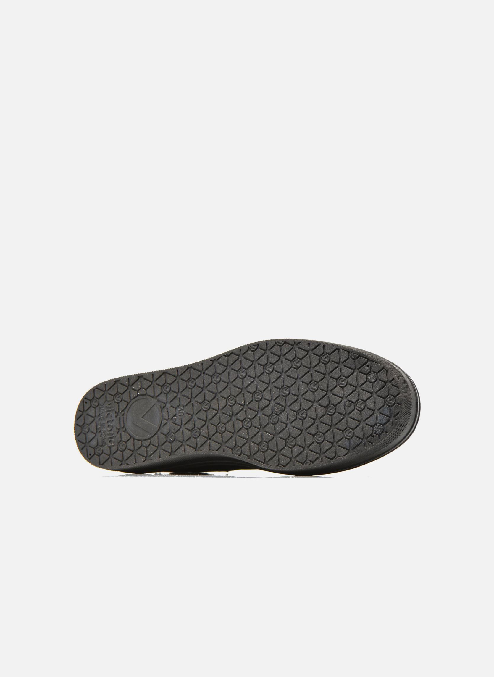 Leinen-Sneaker Basket Lona Plataforma damen schwarz Victoria Leinen-Sneaker Basket Lona Plataforma damen schwarz Negro